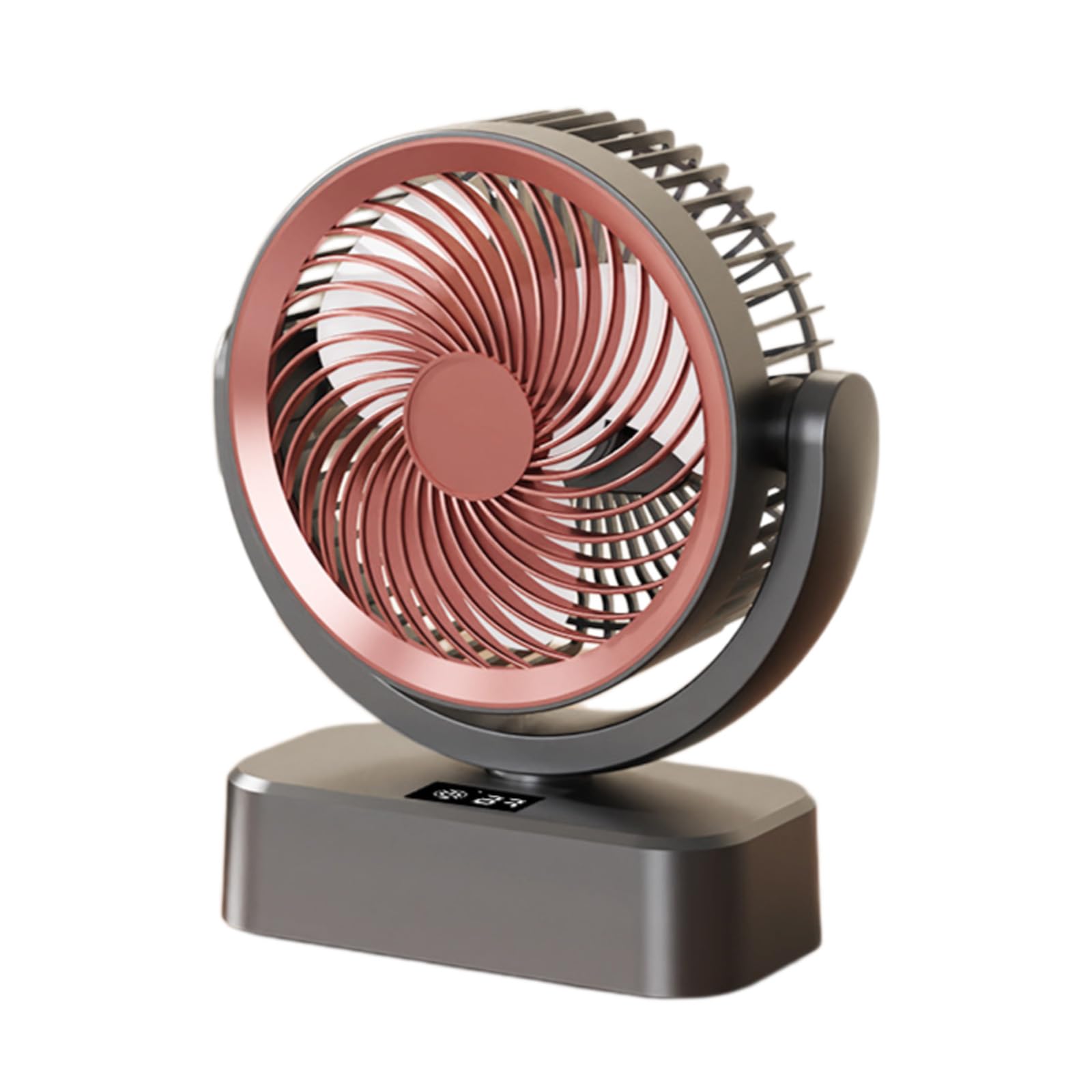 Ventilador portátil recargable ajustable para evitar el calor en dormitorio y camping