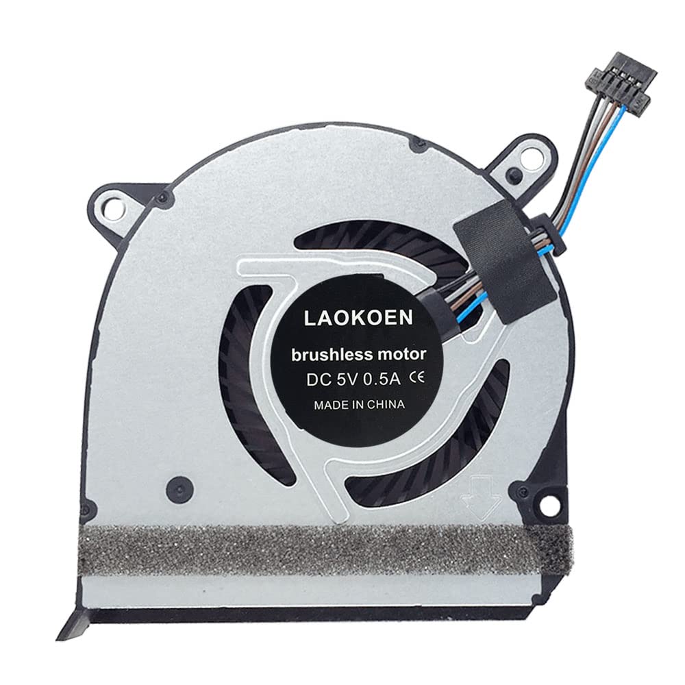 DBTLAP Discrete Graphics Card Ventola Raffreddamento Compatible per HP Pavilion 14-CE 14-ce1004tx/1005tx/1006tx TPN-Q207 14-CE0010CA 14-CE1058WM Series L26368-001 L26367-001 NS85B00-17K16 Ventola