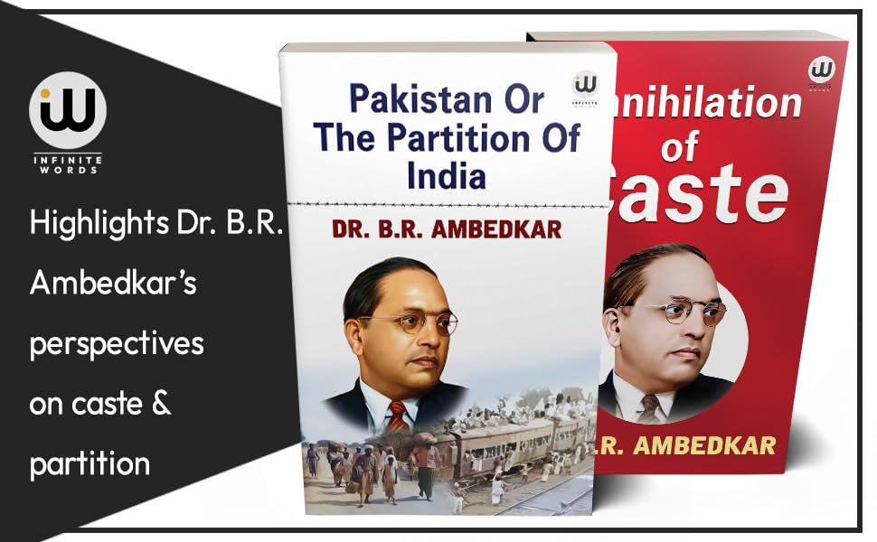 Pakistan Or The Partition Of India | Annihilation of Caste Combo | Dr. B.R. Ambedkar | Thoughts On Pakistan | English Paperback | The Original Edition | Book Books पाकिस्तान और भारत का विभाजन br Bhimrao in india castes works b r pride baba saheb Bheemrao Bheem Rao Bhim Problem Untouchables Ambedkar's all Writings Father Constitution Speeches Roy Hindi by Annotated Critical Navayana and other tharoor essays डॉ. बाबासाहेब आंबेडकर डा बाबा साहेब, डॉ भीमराव अम्बेडकर, अंबेडकर bharat ka vibhajan understanding mai + kaise bana shashi states and minorities waiting for visa Rupee Biography Autobiography Auto biography on Buddhism Buddha and his Dhamma Jaat Paat Ka Vinash पाकिस्तान और भारत का विभाजन अथवा athva bharat ka vibhajan atharva aur Annihilation of Caste with a reply to Mahatma Gandhi System Annhilation Cast Anhilation Matters Arundhati inhilation inhalation 3