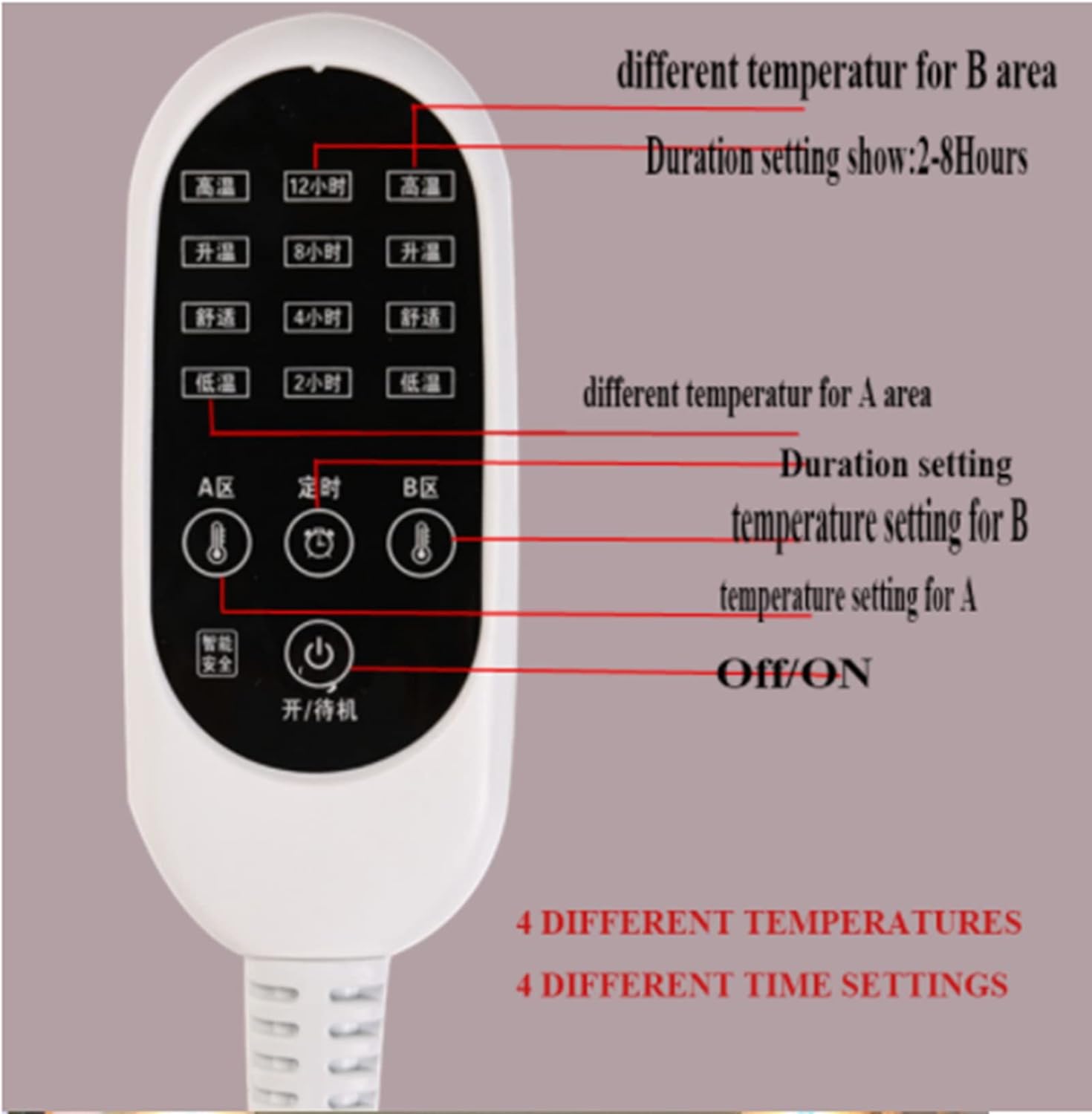 review DMDMJY 110-220V Electric Blanket,Automatic Protection Type Electric Blanket Body Warmer Heated Blanket for Leg Winter Warmer Blanket Pain Relief