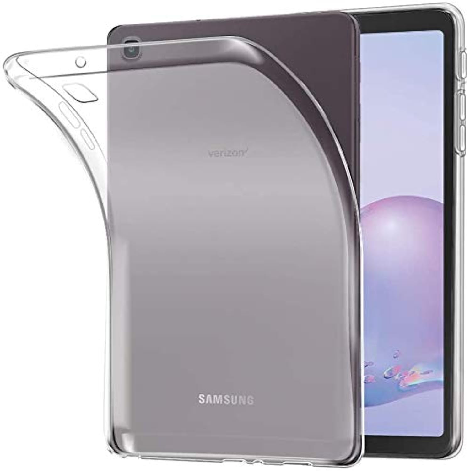M.G.R.J® Soft TPU Transparent Back Case Cover Samsung Tab A 8.0 (SM-T290/SM-T295) (2019)-image-27