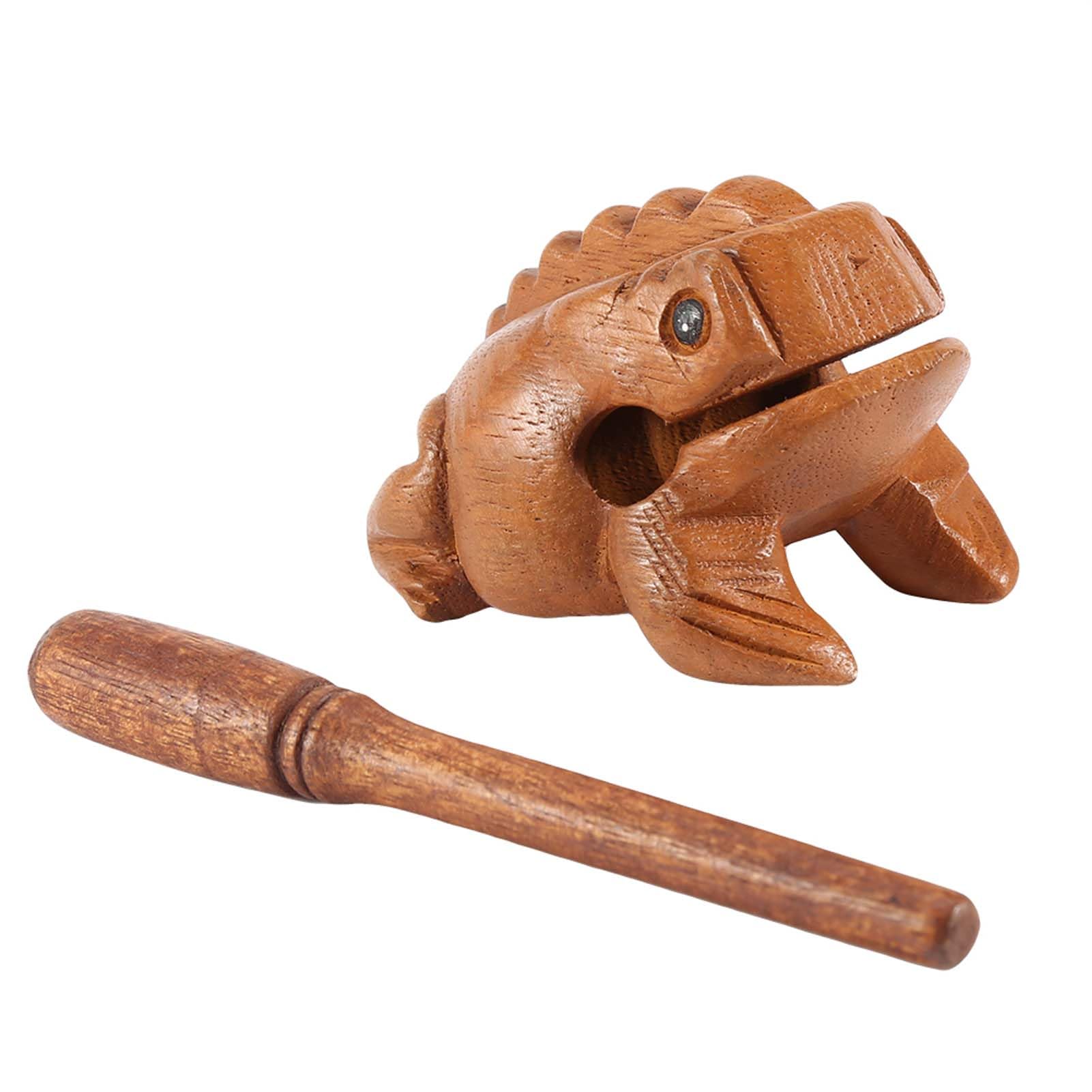 Joyzan Rana di legno Thailandia Tradizionale, Artigianato Rana di legno della Thailandia tradizionale strumento musicale artigianale con battente