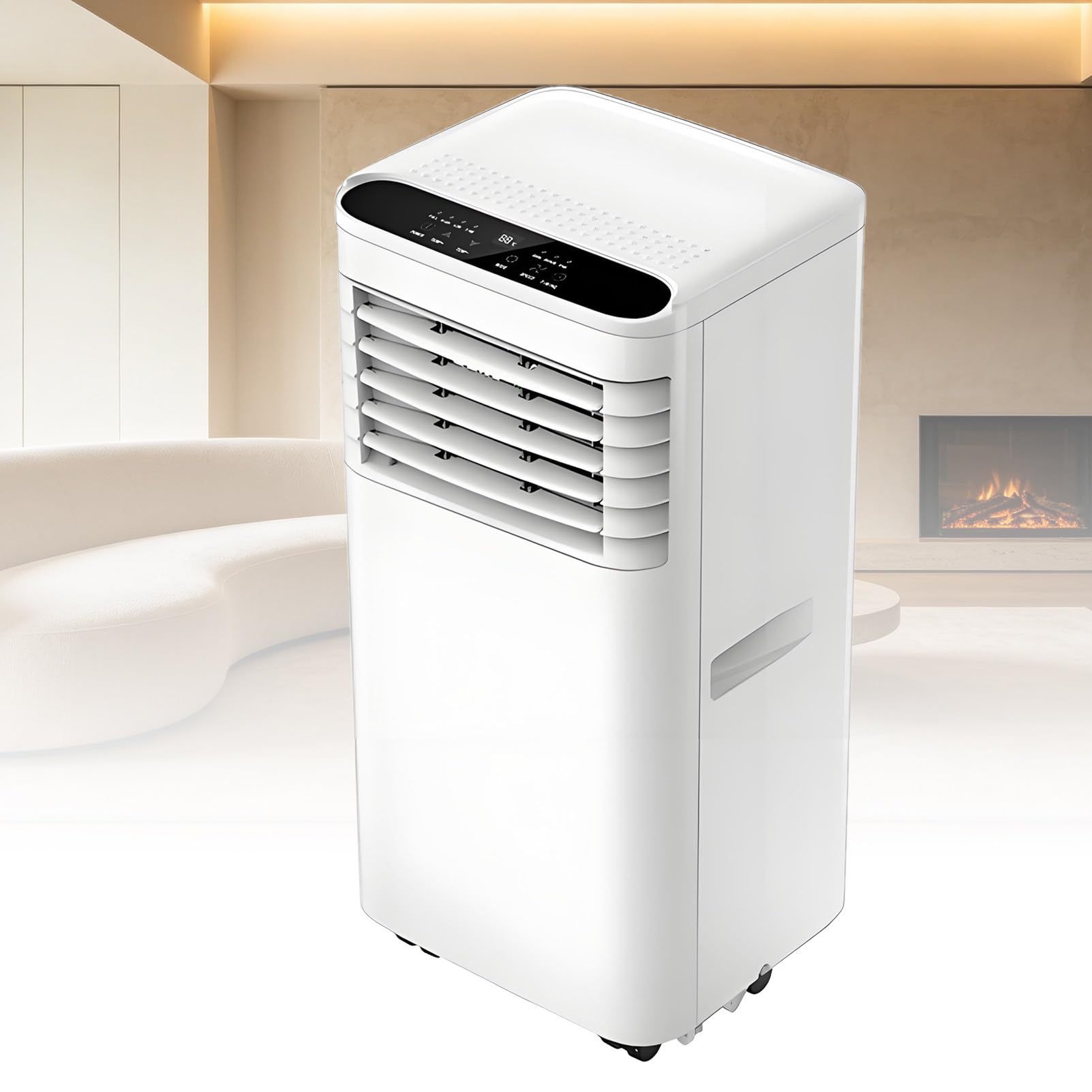 DNEPEI 4-in-1 Portable AC 7000BTU, Dehumidifier & Fan Combo for Home Office
