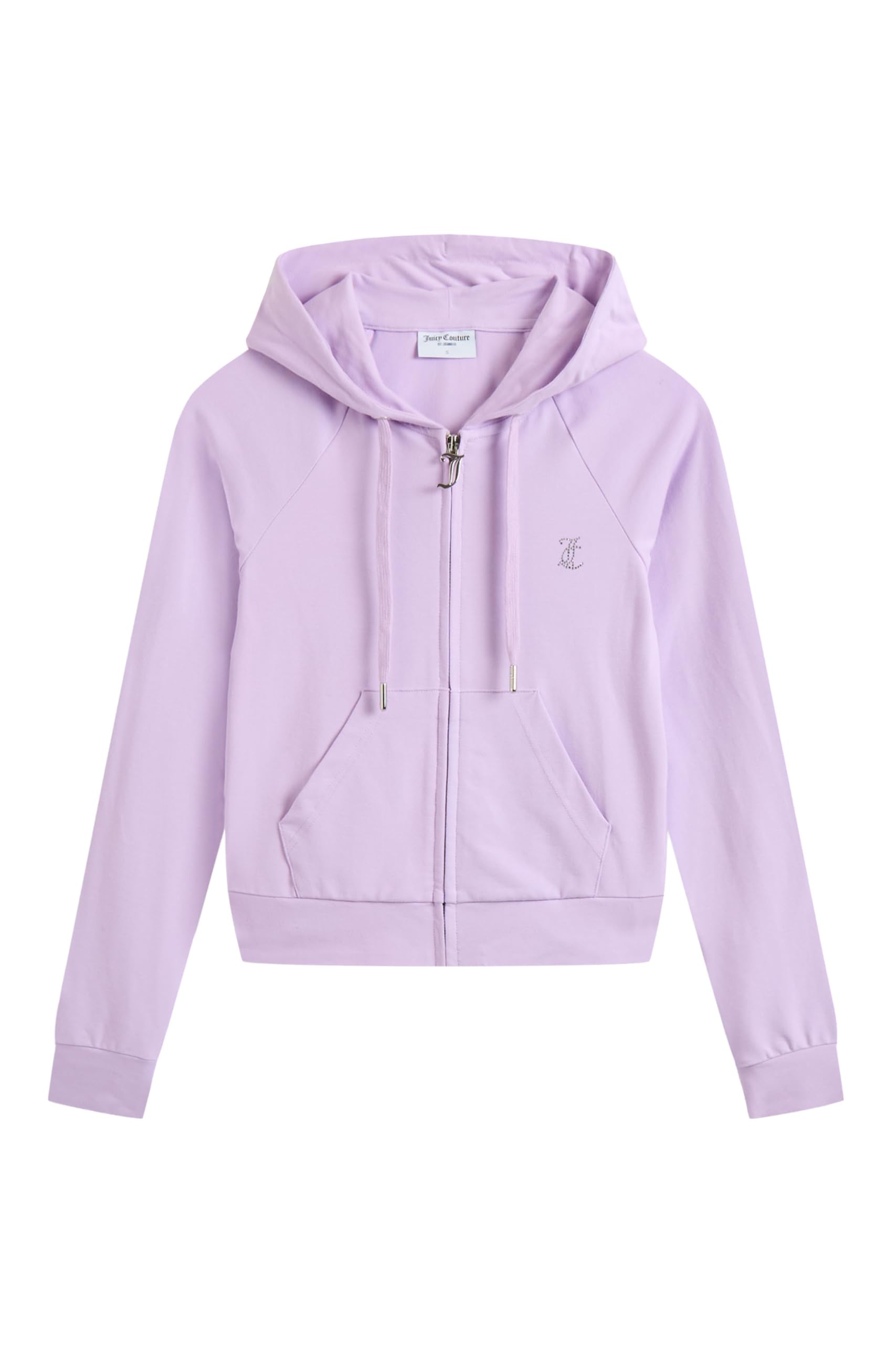 Juicy Couture Oola Hoodie Kapuzensweatjacke, Jersey Sweatjacke Mit Kapuze Und Reißverschluss in Verschiedenen Farben Sweatshirt à Capuche Femme (Lot de 1)
