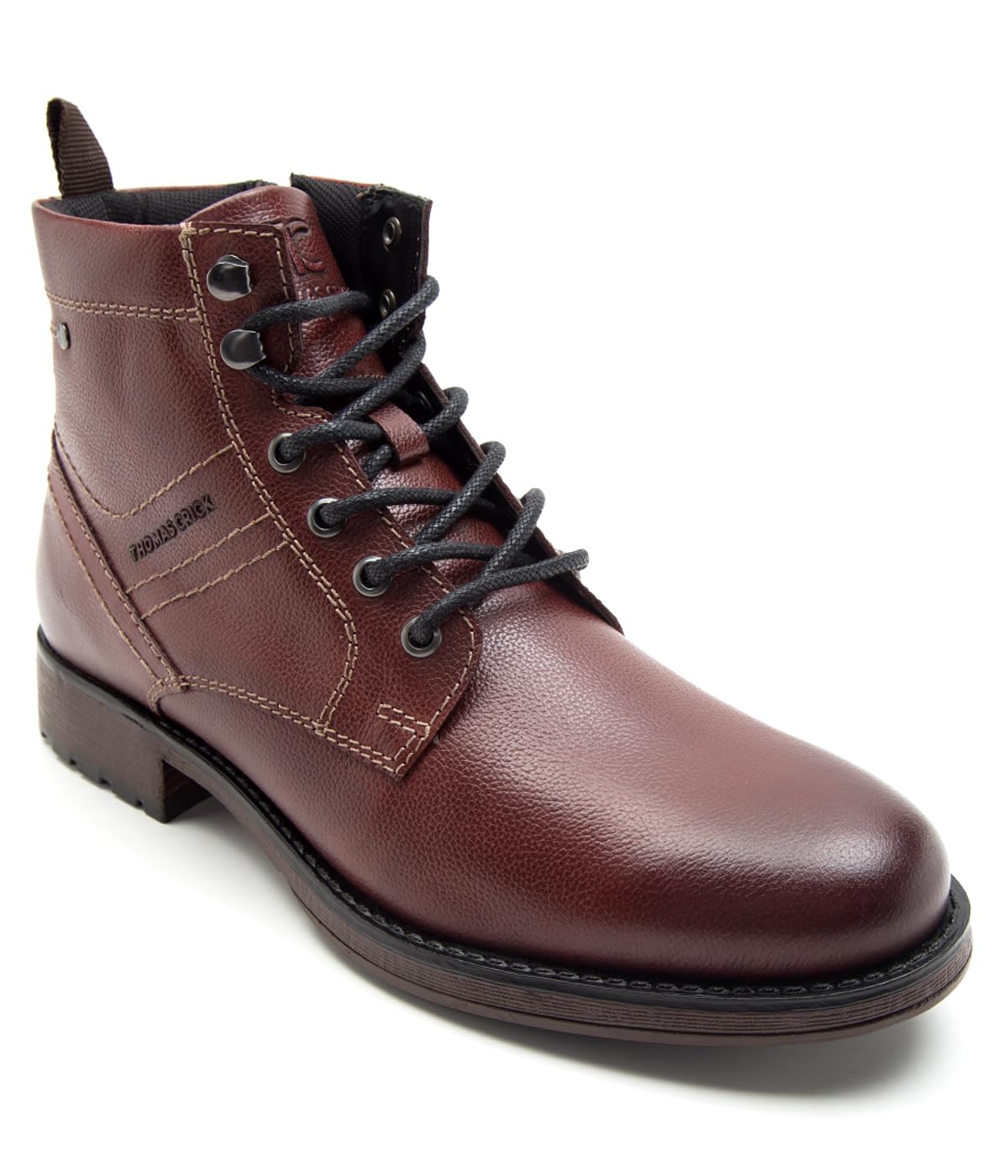 Thomas Crick Ultimate Durable, Stylish, and Ready for The Outdoors Biker Boots (Brown, 9) (B0CQW8DKJP) Amazon Price History, Amazon Price Tracker