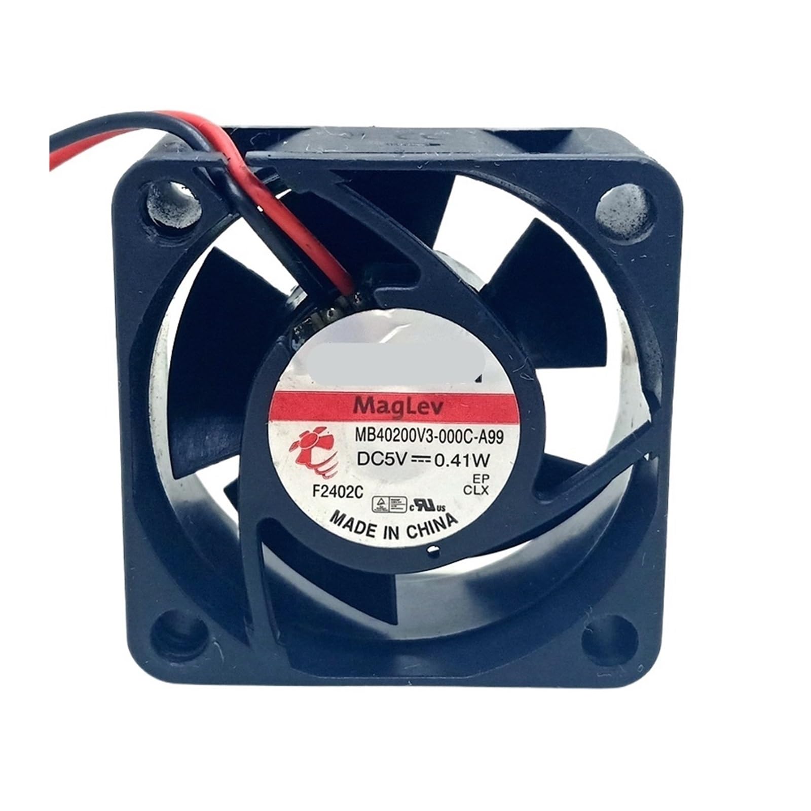 TYHUJKKL 2pcs 4cm DC5V Fan MB40200V3-000C-A99 40mm 5V Cooling Fan