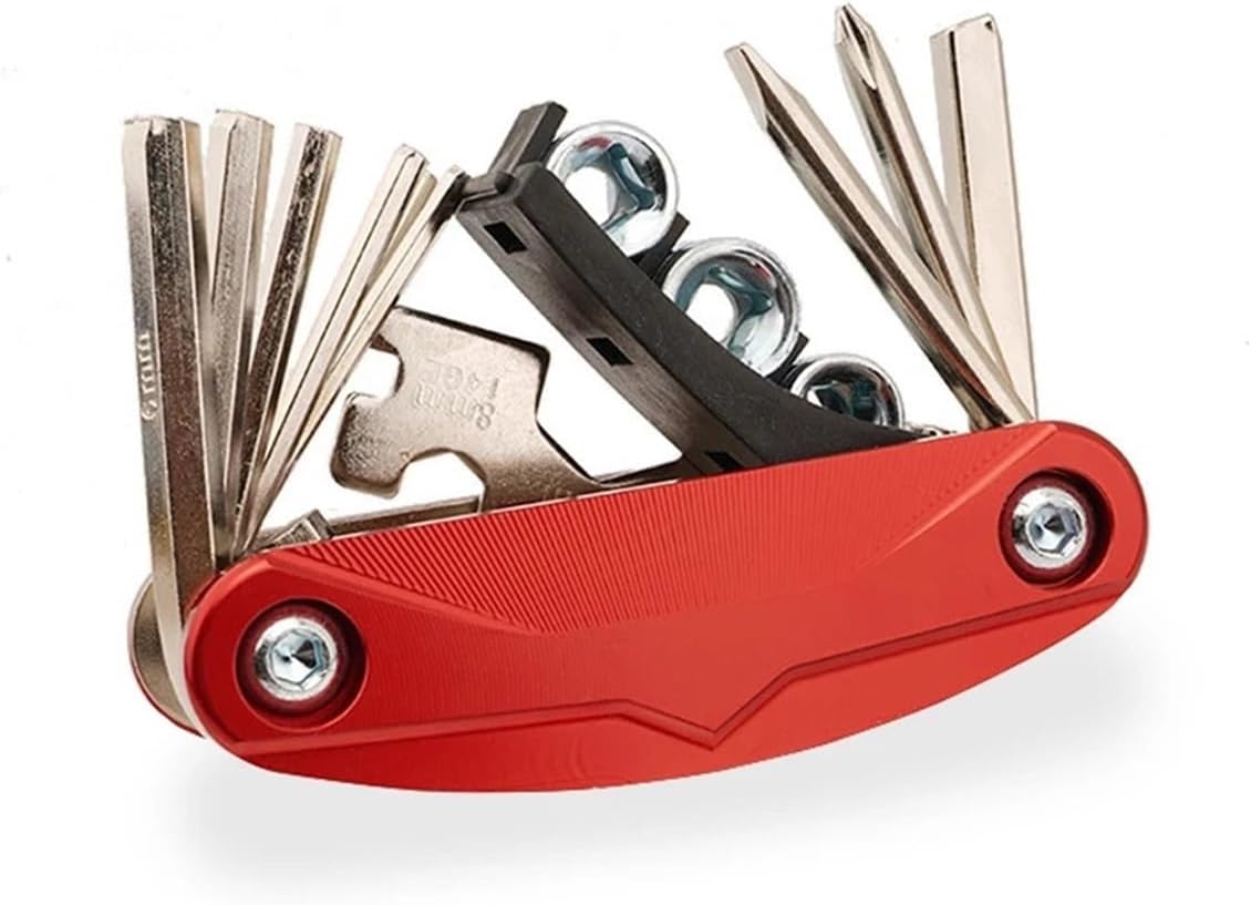 Motocycle Accessories Conbination Tool Repair Screwdriver Set Deal(No Logo Red)