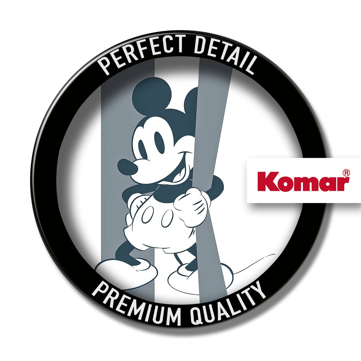 Komar Non-Woven Photo Wallpaper Mickey Offbeat Design Size 200 x 250 cm (W x H) Disney Children's Bedroom Wallpaper - Image 3