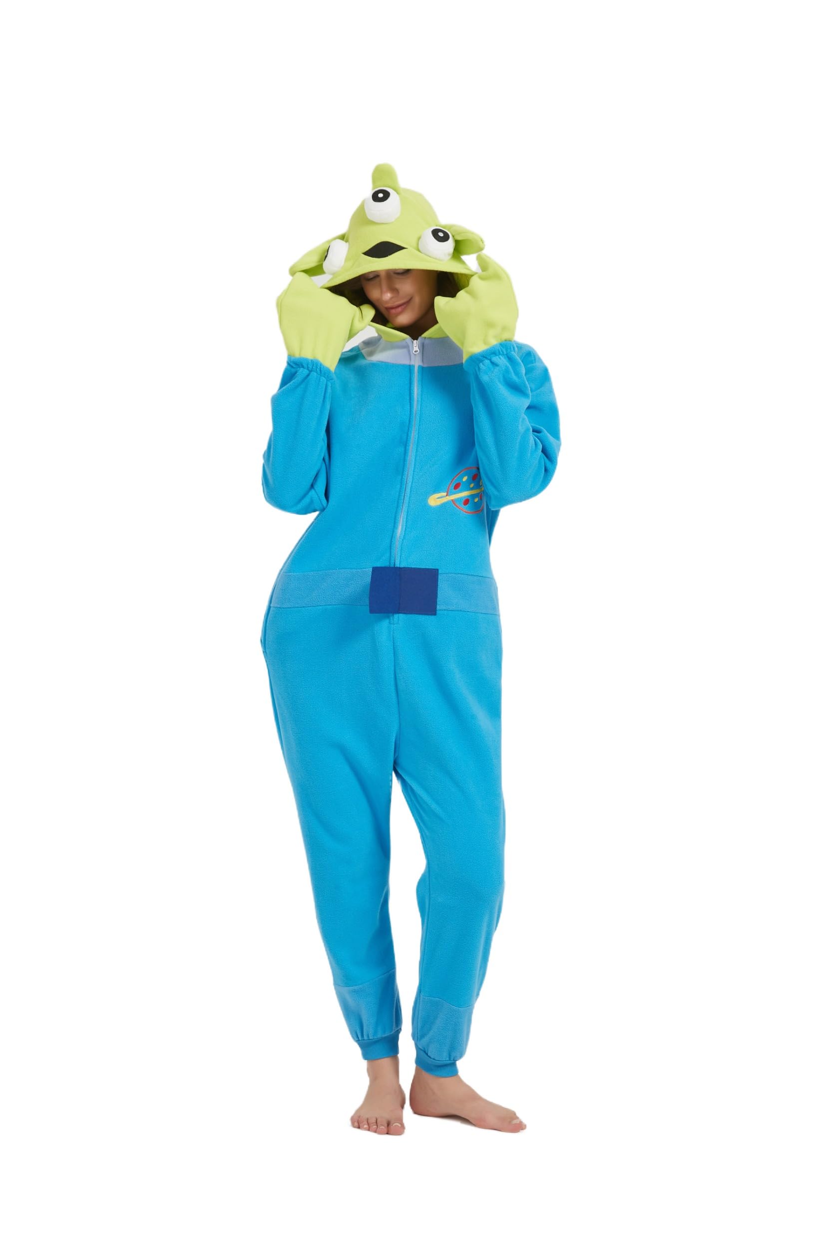 HvnTjvn Costume Onesie Adult Animal Jumpsuit