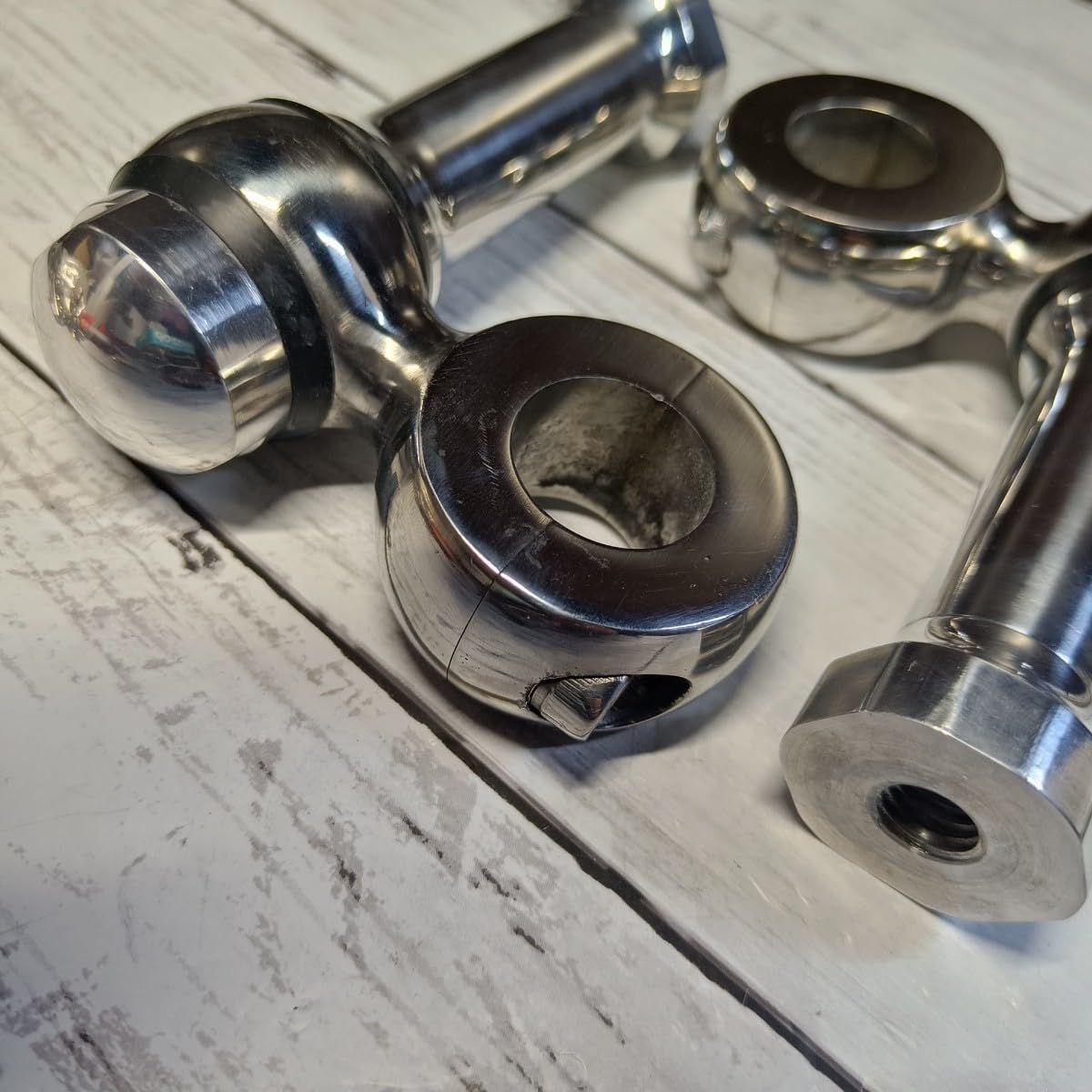 送料無料！ステンレス製ドッグボーンライザー管122117