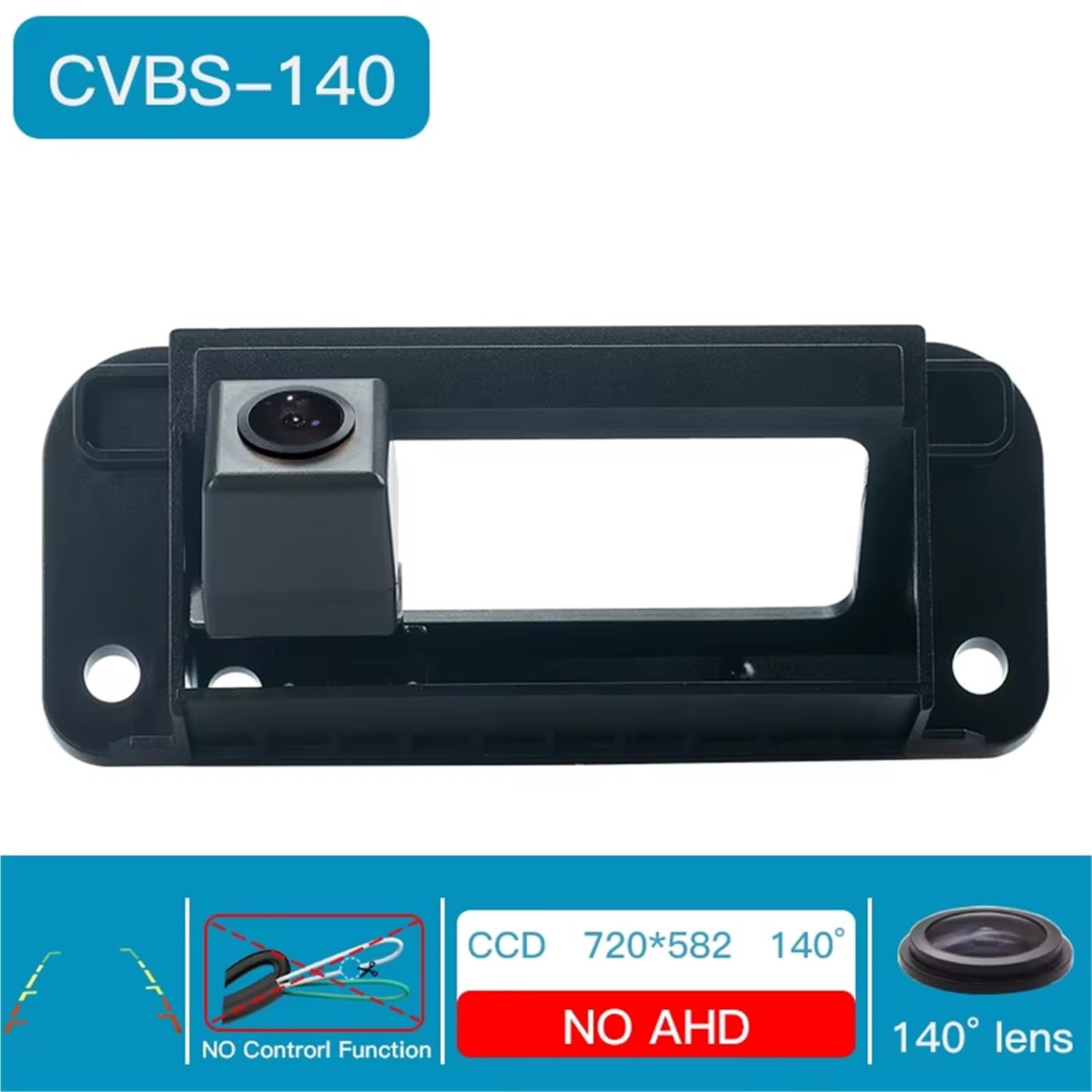 Zamiennik kamery cofania do Benz C S klasa W204 W205 C204 C180 C200 C300 S204 W221 S300 kamera cofania HD 1080P kamera cofania tylna kamera parkowania (GAHD-C) (CVBS-140)