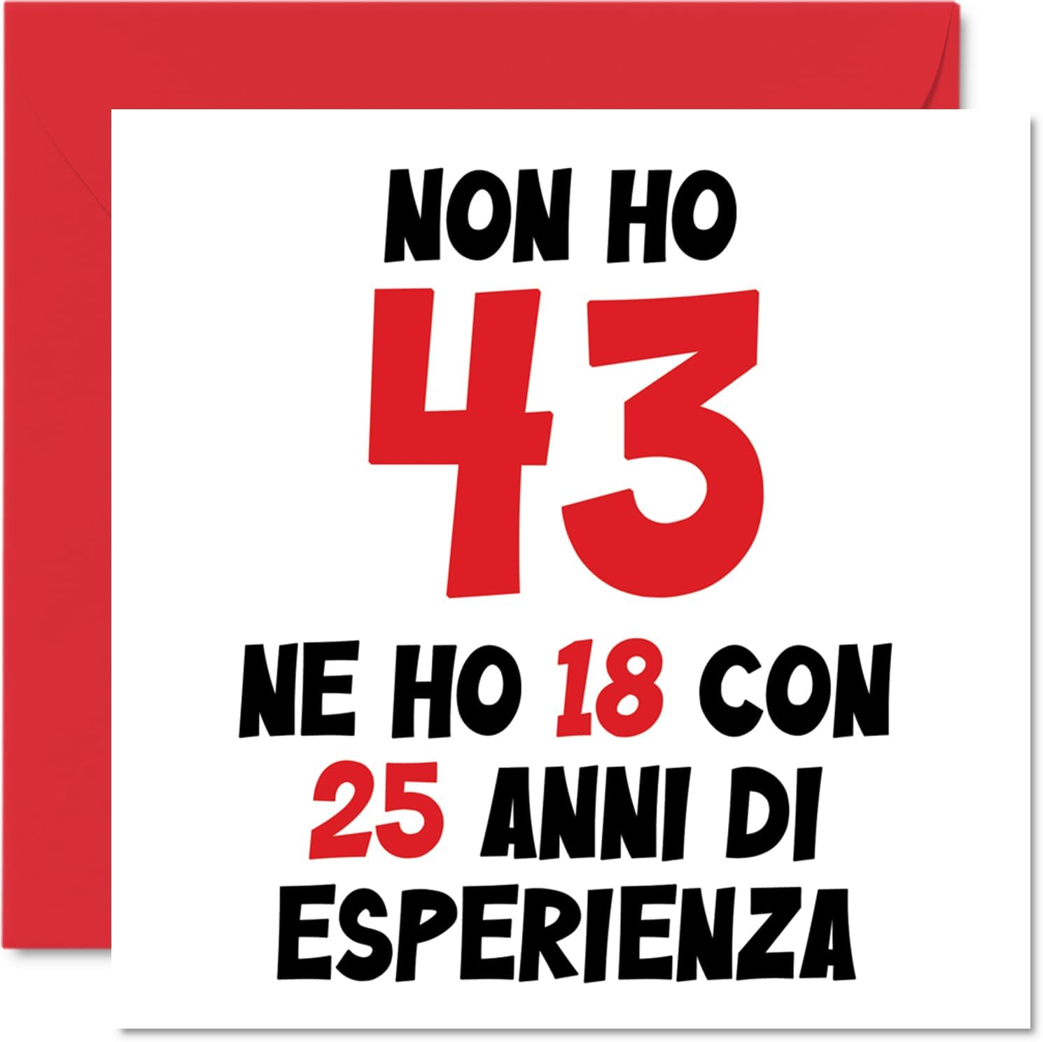 Geburtstags Banner '43 Sah Noch Nie So Gut Aus' - 1,60 M Partydekoration