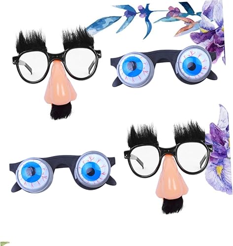 Miniatura 8 de 4 gafas de fiesta de Halloween con globos oculares en muelles, divertido juguete de payaso, juguetes elásticos para decoración de niños, gafas