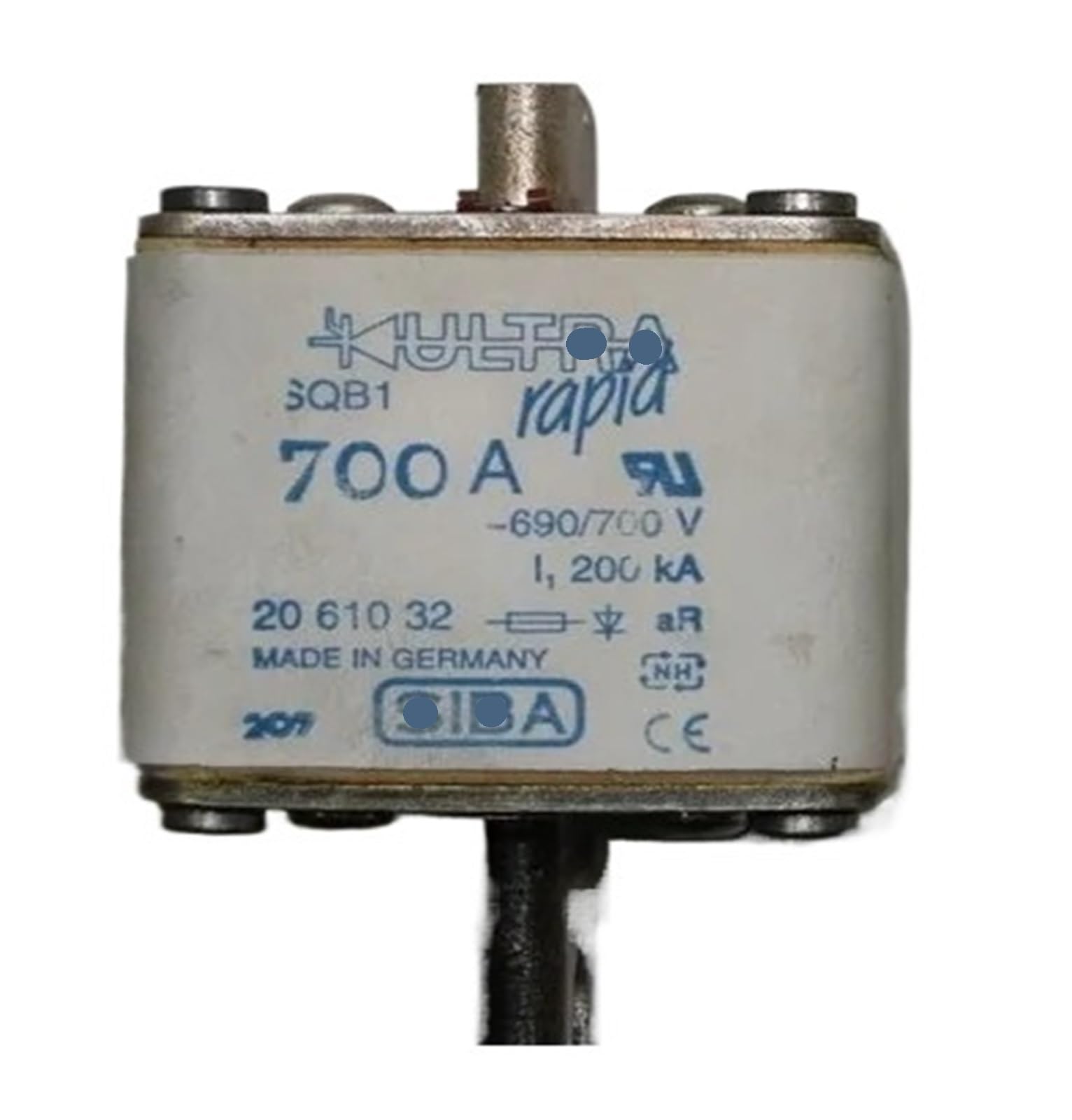 Fusible SQB1 2061032 évitez les coupures et protégez vos armoires 700V