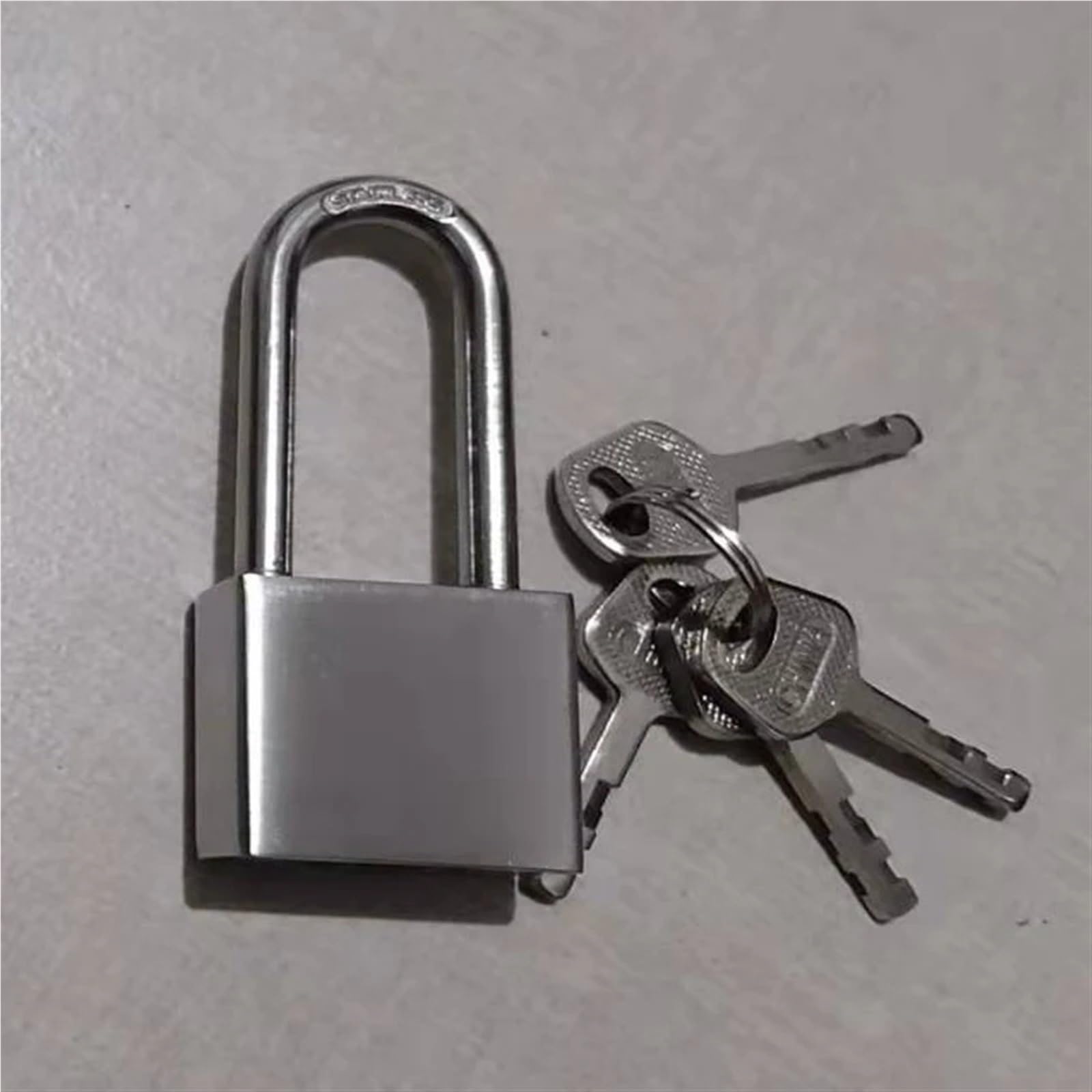 Acciaio inossidabile Lucchetto Valigia Cassetto Serratura Bagagli Caso Keyed Lucchetto Serrature Con Chiave 1Pcs (30mm Lunghezza)