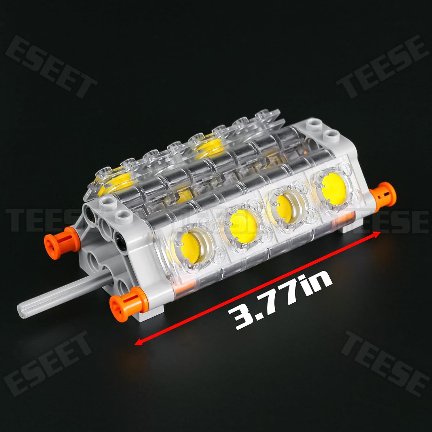 TEESE 55pcs Crankshaft Engine Accessories Kit for MOC STEM EV3 Car Project image 2