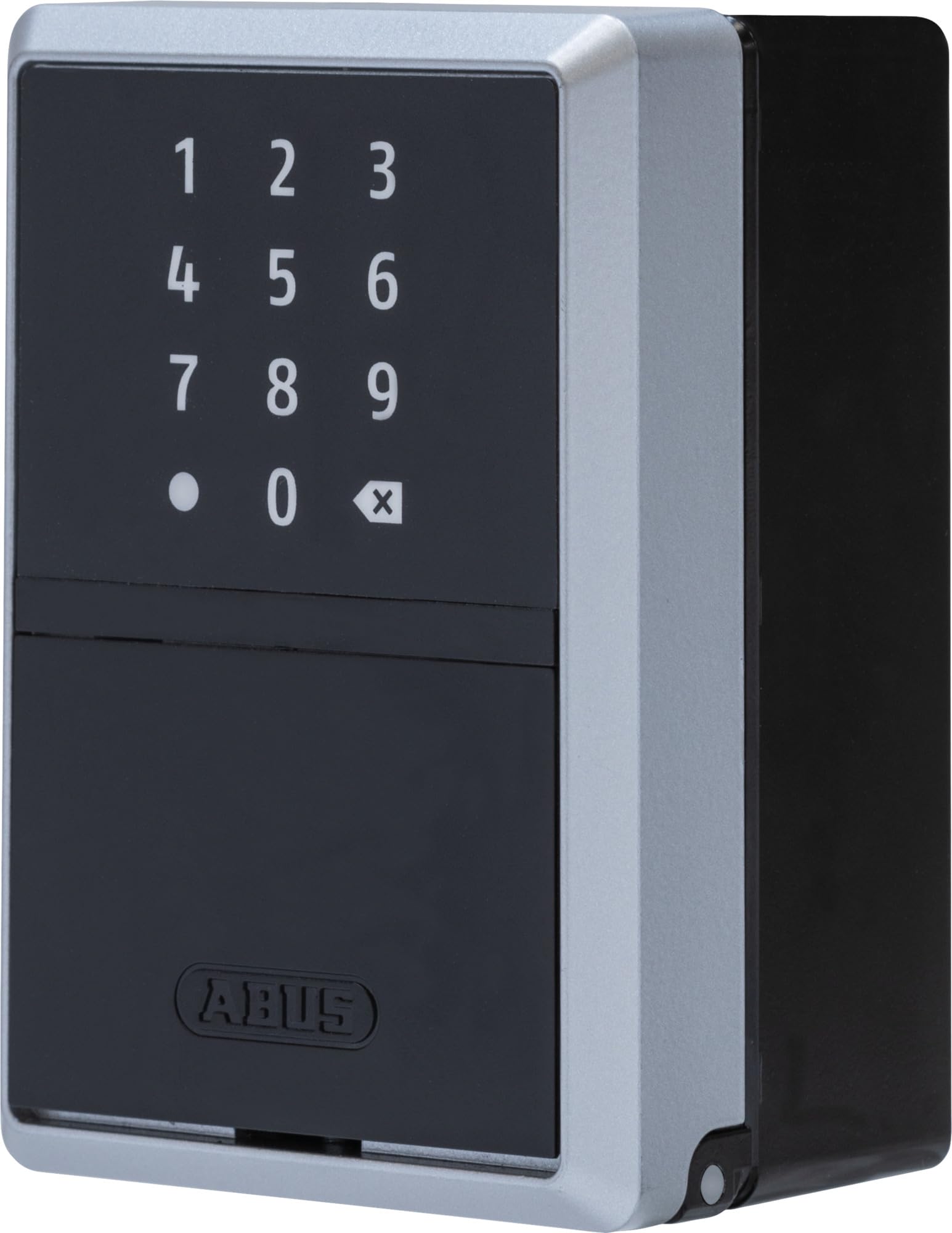 ABUS Cassetta Portachiavi Smart KEYGARAGE One – Apertura via App con Smartphone o Codice Numerico – Portachiavi per 20 Chiavi – Ideale per Case Vacanze – Modello 787 a Parete, Nero