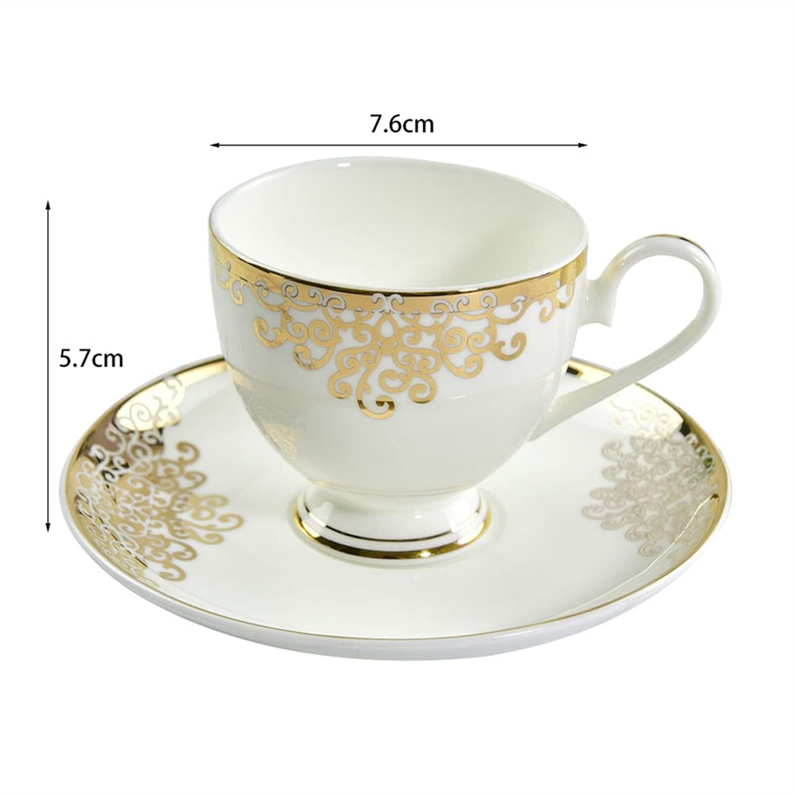 Ceramiczne Kubki Do Kawy I Herbaty Zestaw Ze Spodkiem Porcelana Kostna Ceramiczne Filiżanki Do Espresso W Stylu Europejskim Kubki Królewski Zestaw Kubków Do Kawy I Spodków Herbata Sosnowa