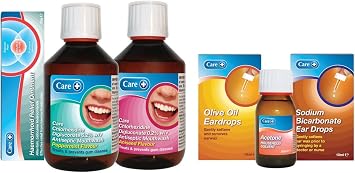 Care Sodium Bicarbonate Ear Drops 10ml, Gently softens Ear Wax Prior to syringing by a Doctor or Nurse
