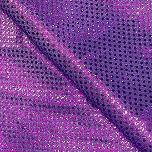 Sequin Fabric Sparkly Shiny Bling Glitter Material Cloth 112cm Wide Drape Craft (Green, Per Metre)