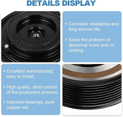 Vista 14 de ECCPP Embrague del compresor de la CA 2003-2008 para el embrague de la CA de Toyota Matrix Corolla 1.8L