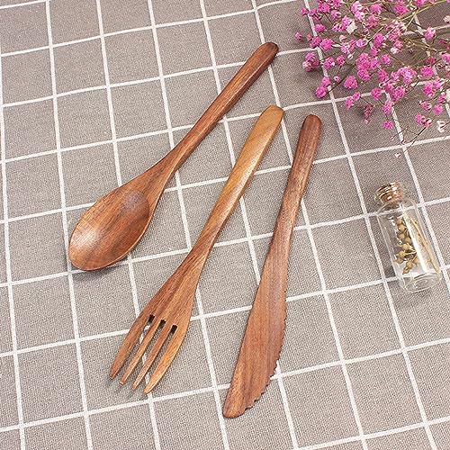 Set Cuchillos Cocina 3 Piezas Madera miniatura 5