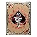 Ace Of Spades Day Of The Dead Girl Patch, Medium Size
