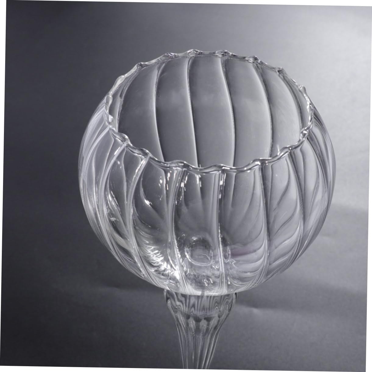 Cabilock 1pc European Style Candle Holder Wedding Decoration Wedding Ceremony Decorations European Style Candlestick Handmade Glass Candle Holder Candle Holders Candlesticks Clear Vase