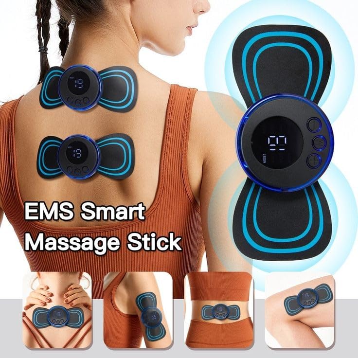 Multiple ThermaFlex Mini Massage Sticks applied to different body parts