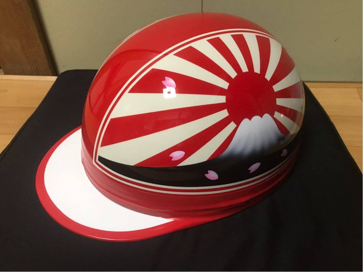 桜吹雪 富士日章 コルク半 ヘルメット 軽スロ BEET キジマ（Amazon.co  