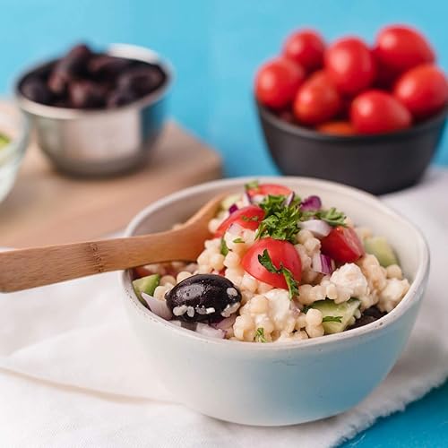 Miniatura 7 de Agrozimi Perla tradicional griega hecha a mano (israelí) cuscús (17.6 onzas, 17.64 oz) - 100% natural, secado al aire lentamente