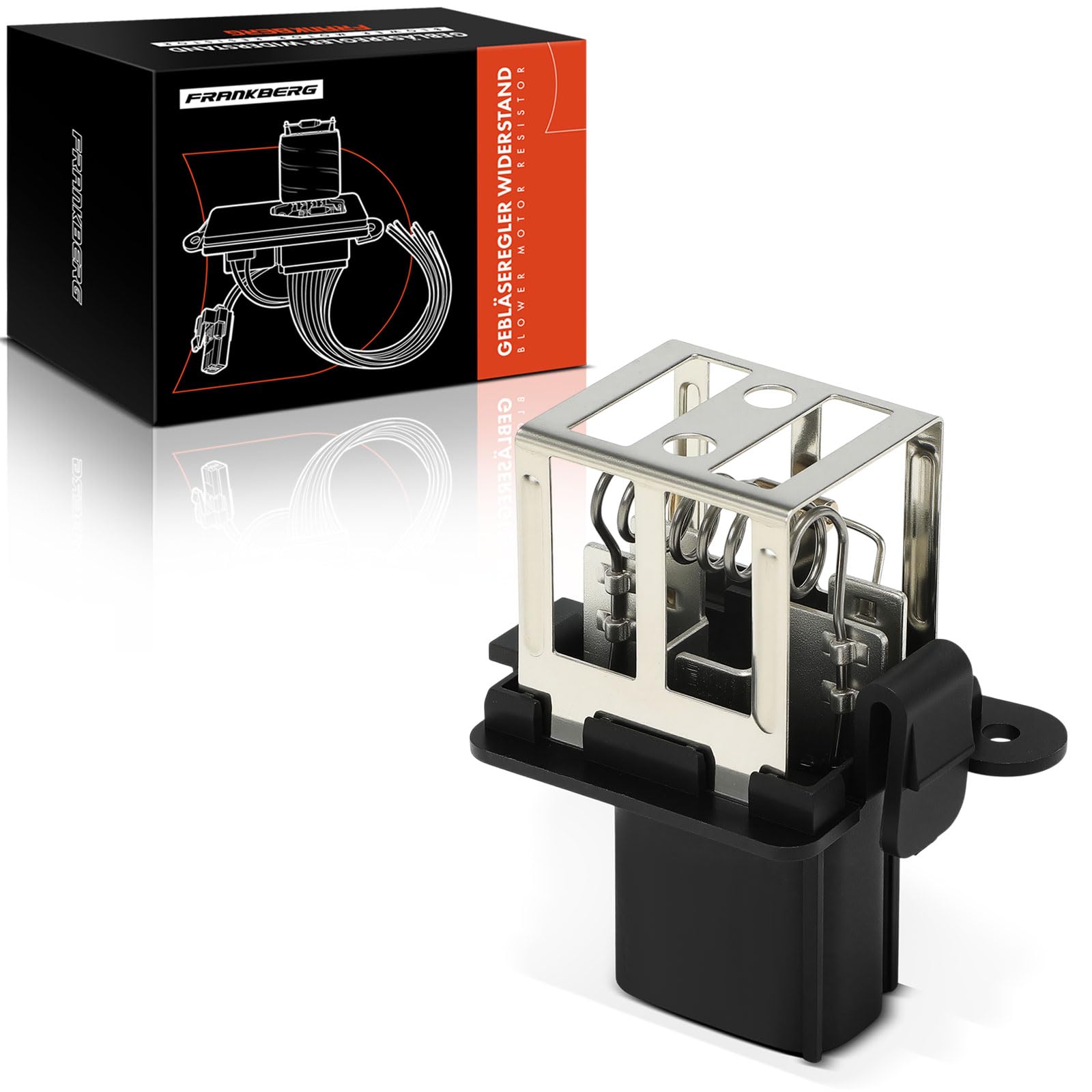 Frankberg Resistenza riscaldamento Regolatore Valvolaatoe 2-Poli Compatibile con Ecospot B-Max JK B-Max Van JK Replace# 8V518L603AA,1850718