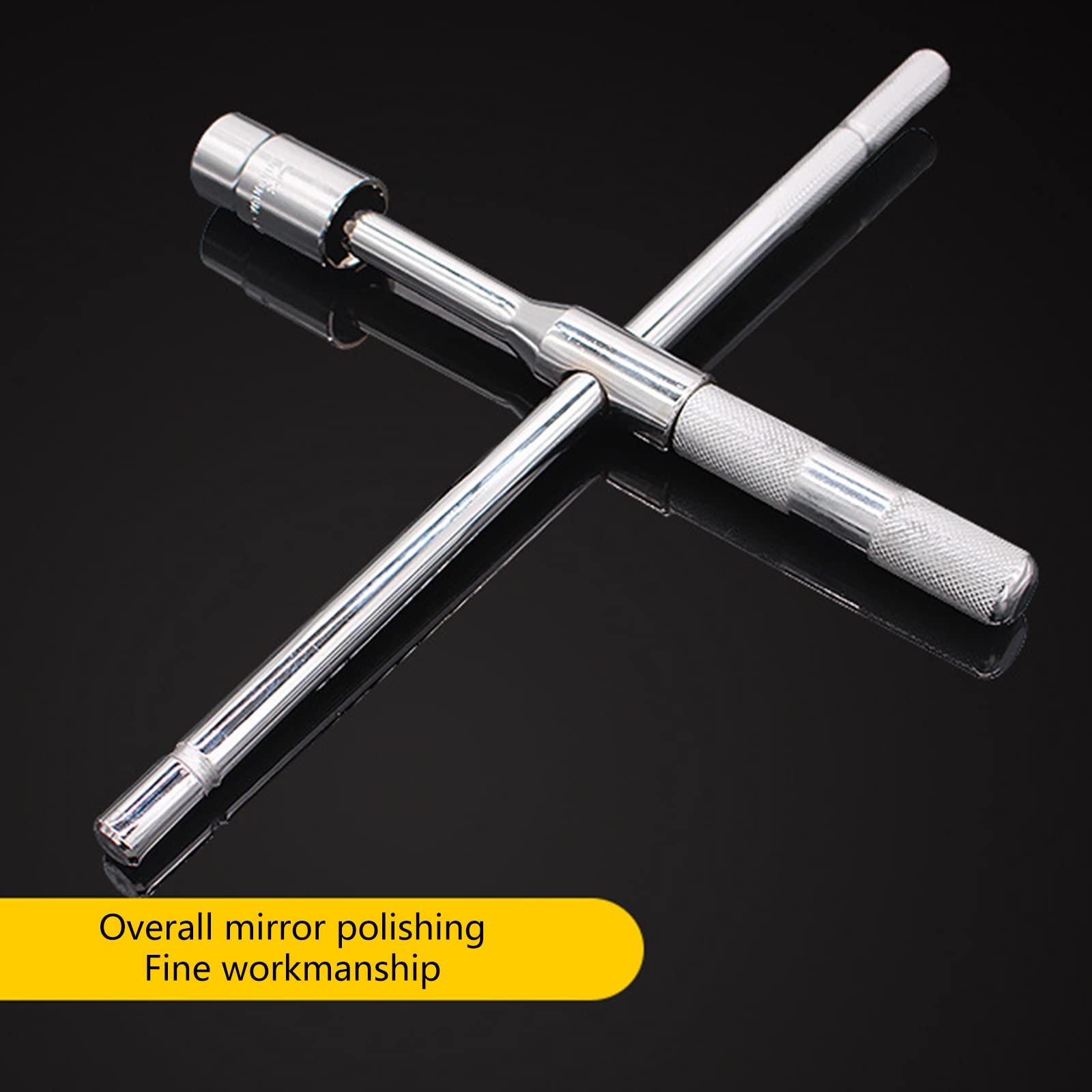 Chiave A Croce Per Ruote Auto CLM - Rinforzata, Misure 17/19/21/22 Mm, Acciaio Temprato Made In Spagna