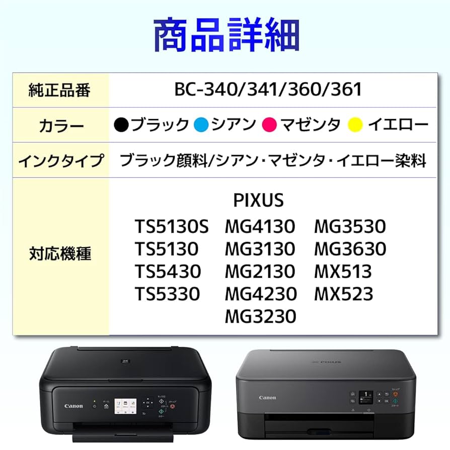 80個セットキャノン 360  361  341  340使用済み 空インク エコインク キャノン Canon 詰め替えインク スターターセット 4