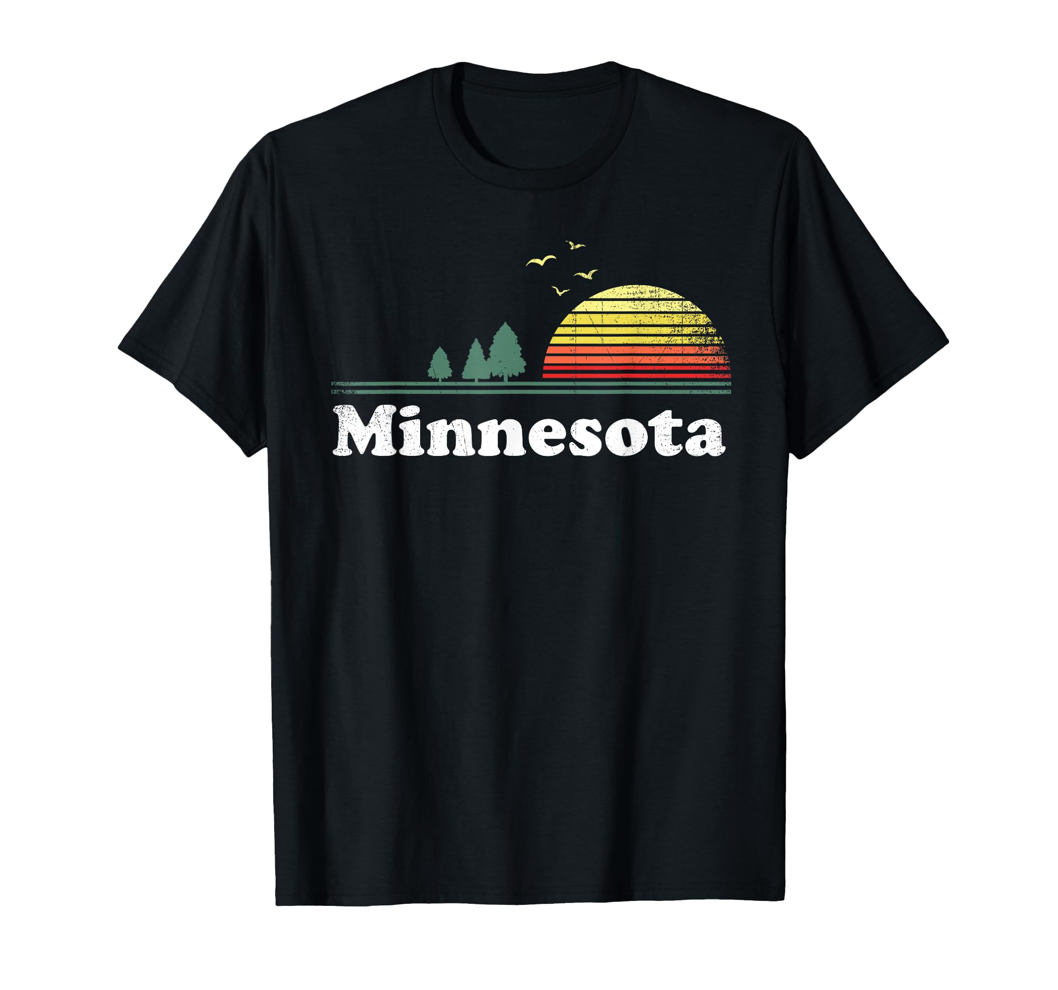 Vintage Minnesota Grown MN Home Design Souvenir T-Shirt