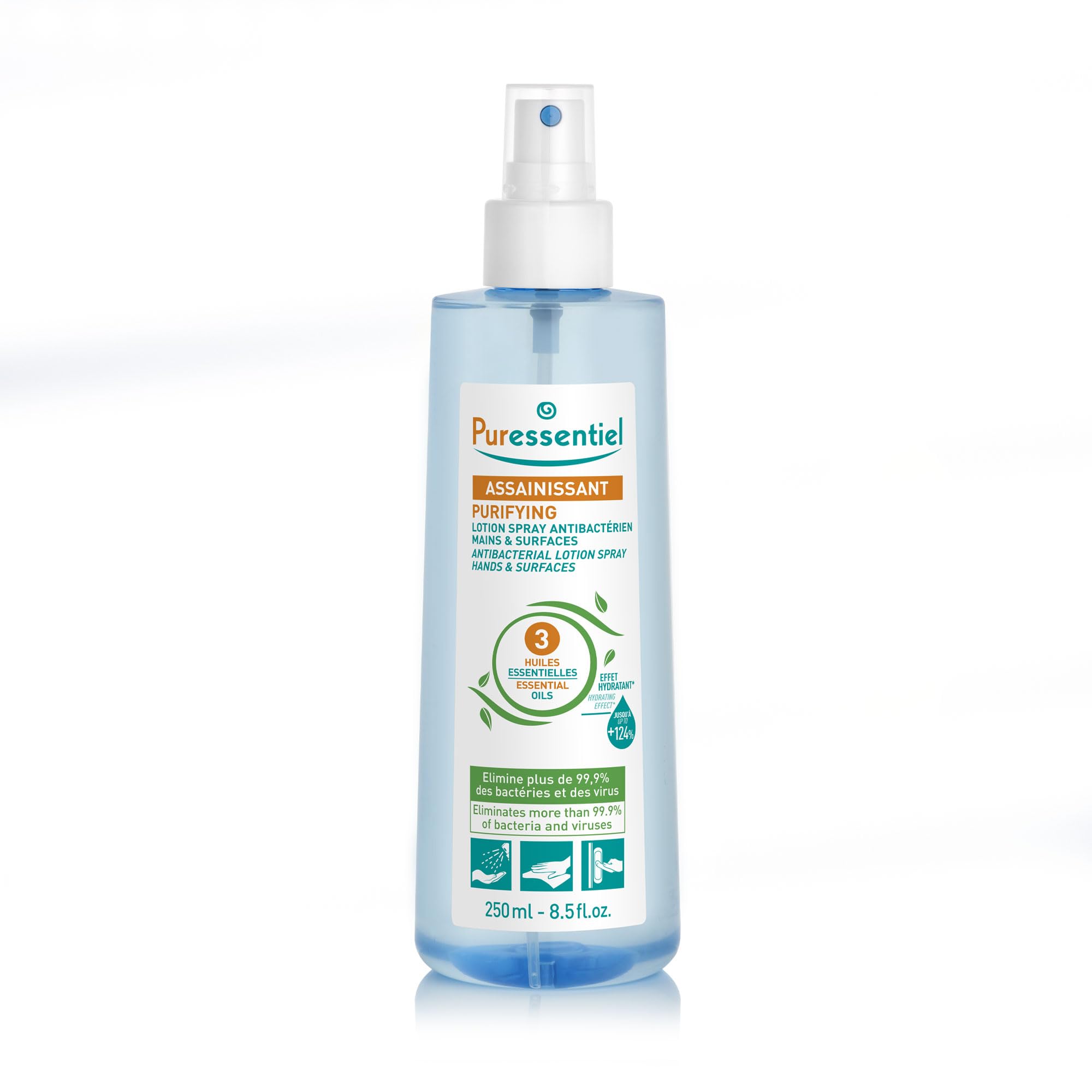 Puressentiel Natural Antibacterial Spray 250ml for hands & surfaces