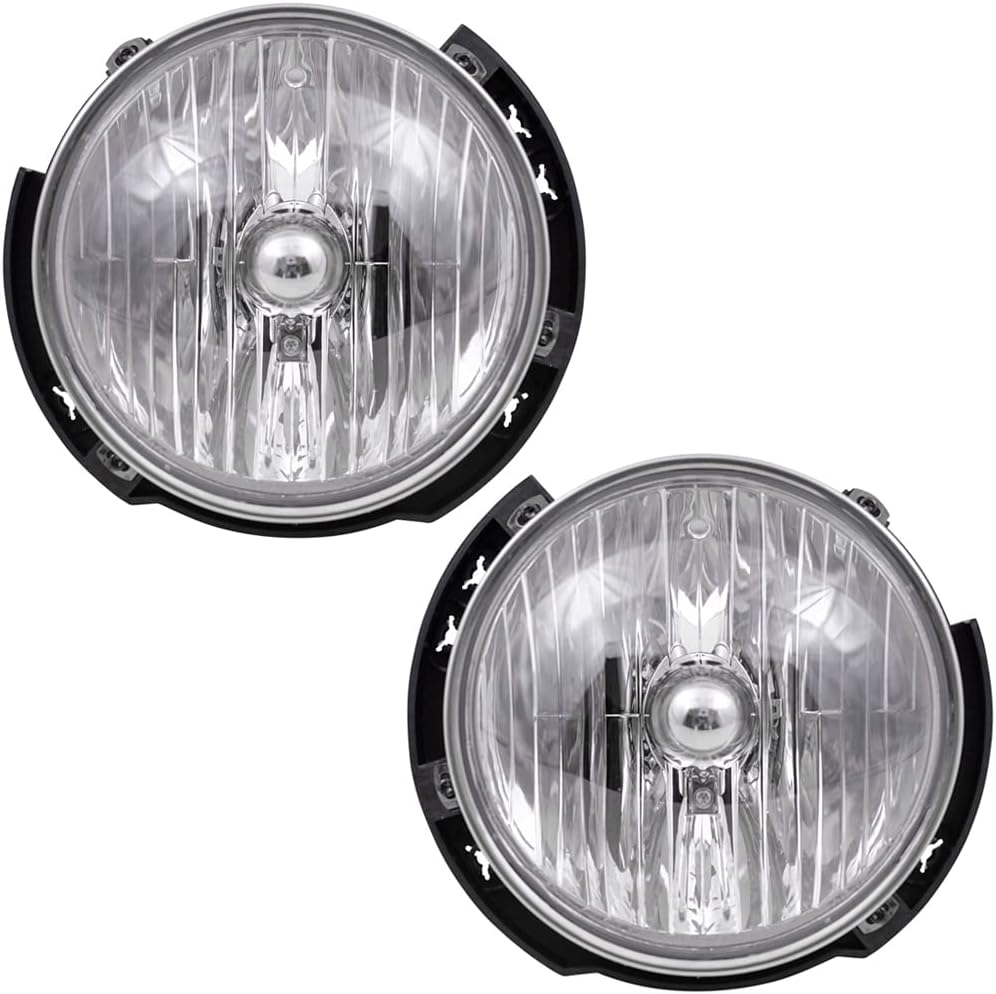 EPIC LIGHTING OE-Style Replacement Headlight Assemblies for Jeep Wrangler (Pair)