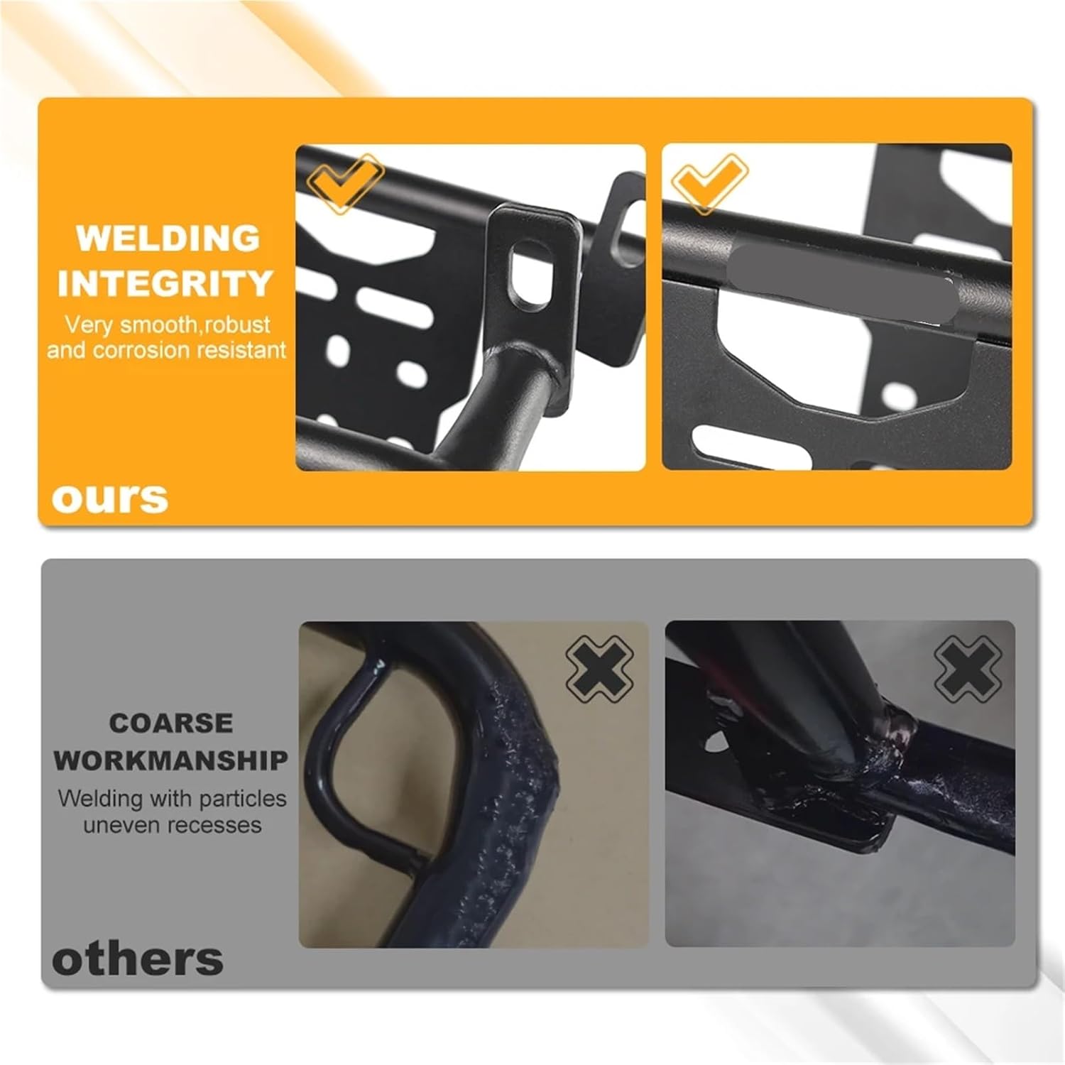 Replacement Motorcycle Side Saddle Bag Support Guard Bars Mounting Brackets For Husqvarna Norden 901 2022-2025 Pannier Racks Carrier