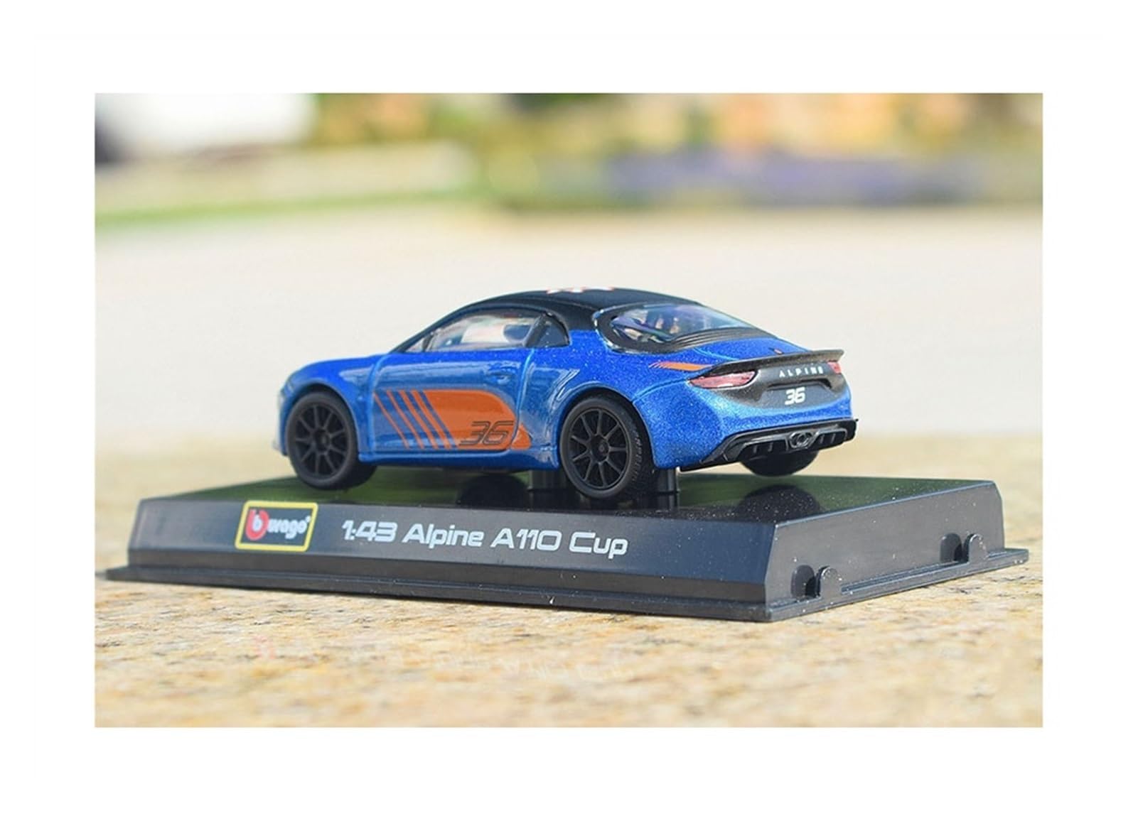 Amazon | 1:43 合金スーパーカーモデル: ルノー アルピーヌ A110