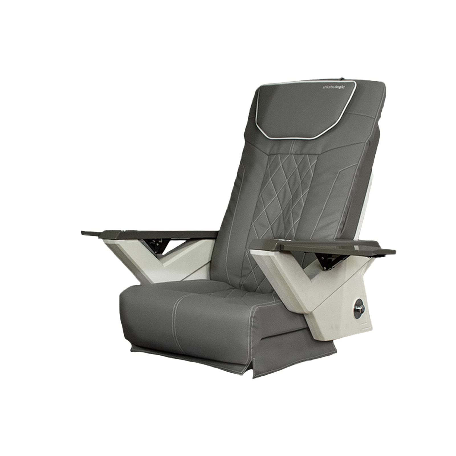 MAYAKOBA Shiatsulogic Pedicure Chair Cushion Cover Set (Storm Grey), FX Vibration Massage Chair Cover, Nail Salon Pedicure Equipment and Furniture