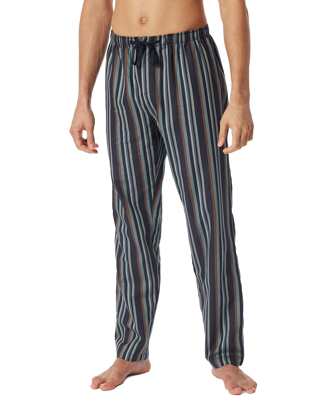 Schiesser Herren Lange Schlafhose - Webhose Organic Cotton - Mix + Relax Pyjamaunterteil