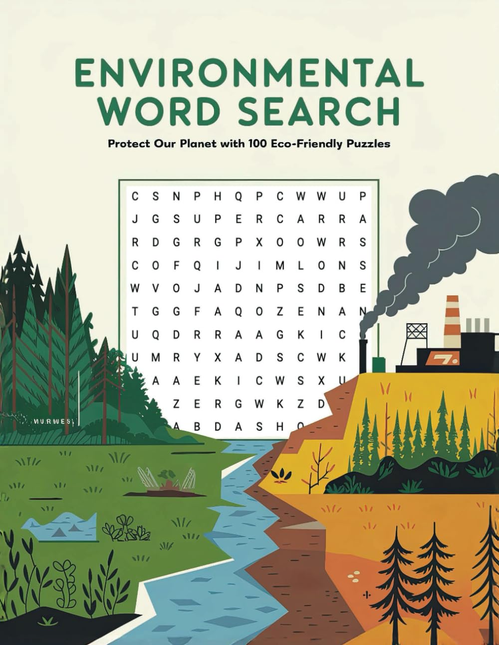 Environmental Science Word Search: Protect Our Planet with 100 Eco-Friendly Puzzles