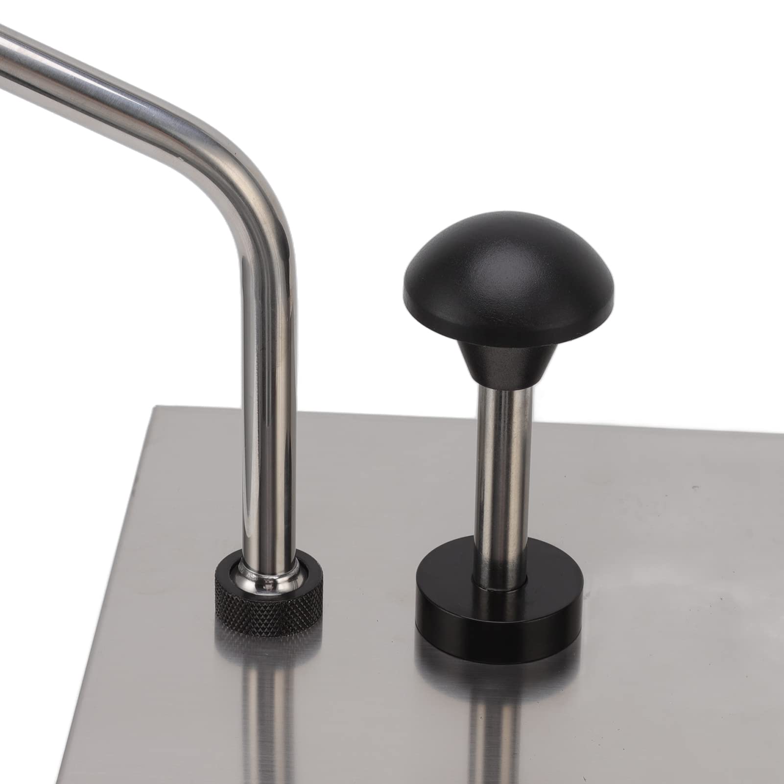 Dispenser per Condimenti, Dispenser per Salse Dispenser per Sciroppi Pompa per Dispenser di Salse da 4 Litri Pompa per Condimenti in Acciaio Inossidabile per di Condimento