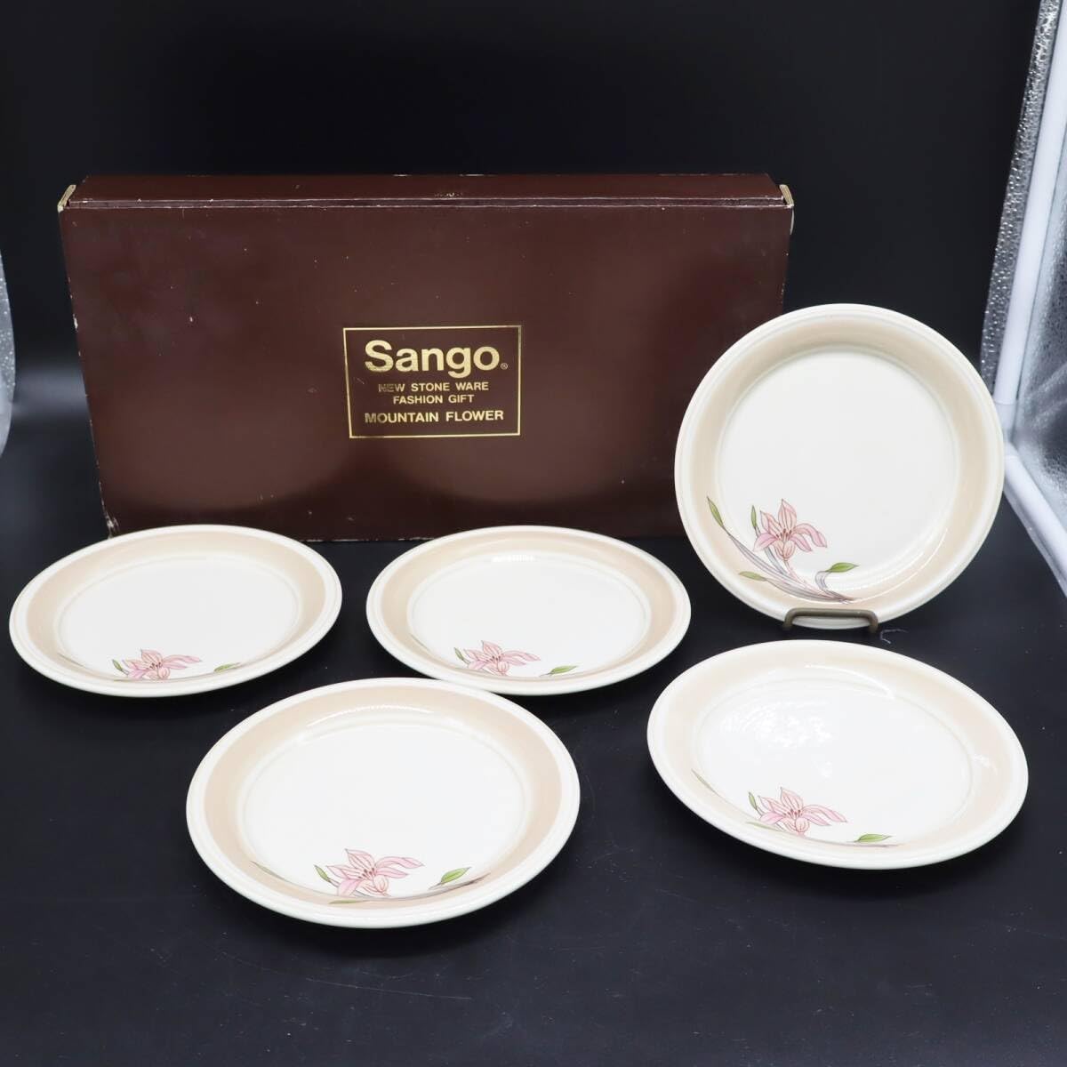 小皿5枚セットユリ