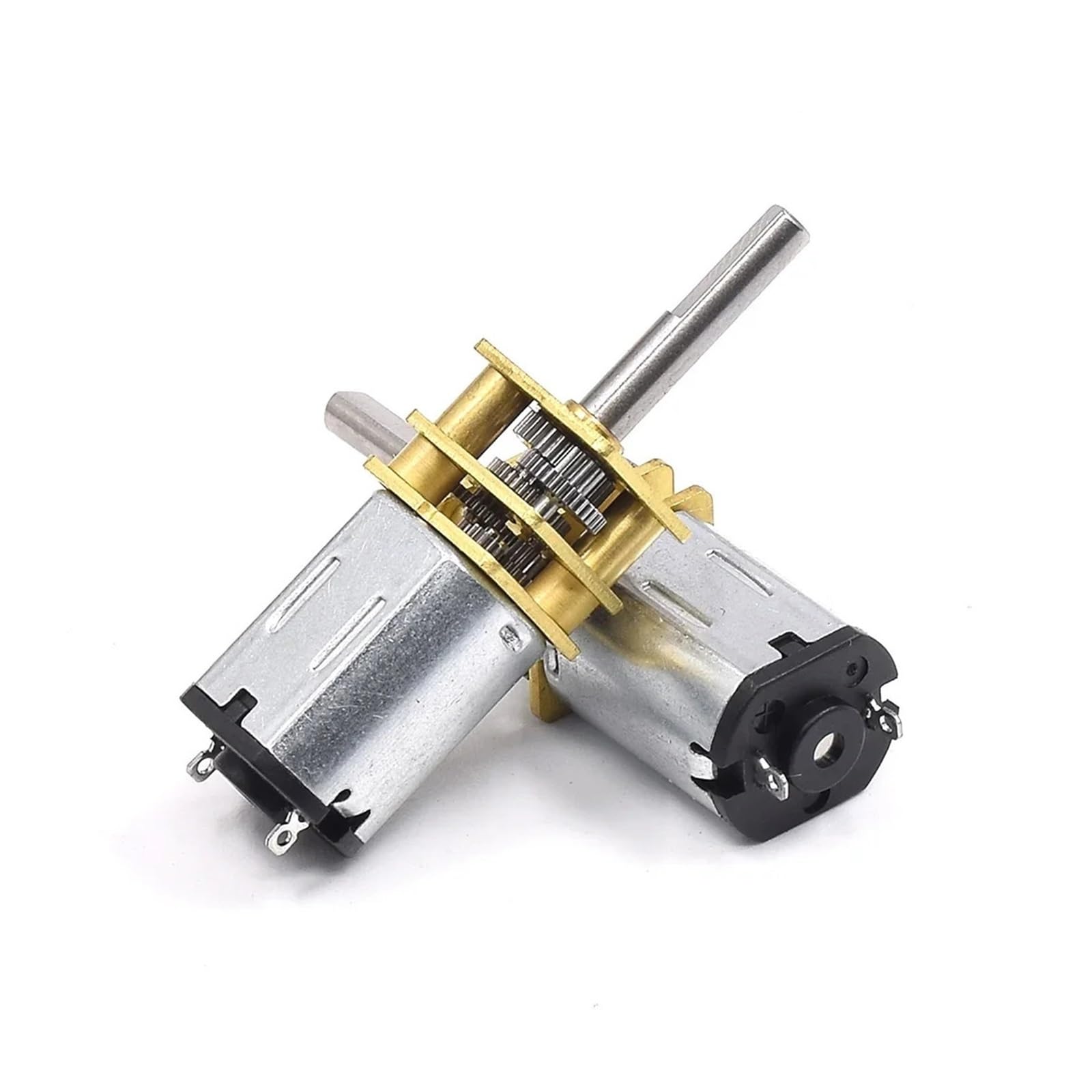 AARTERZZA 1PC N20 Gear Electronic Starter DC 3V 3.7V 5V 6V 124RPM Slow Speed Engine 15mm Long Shaft