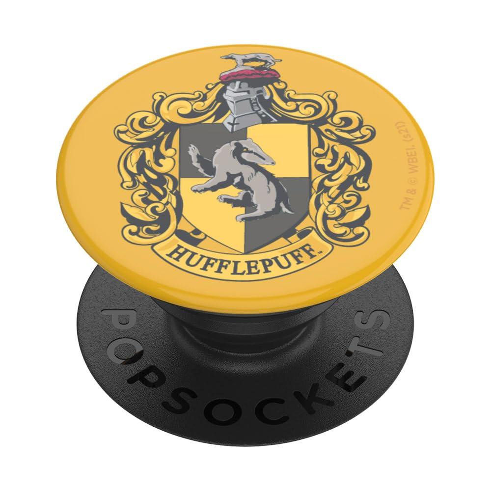 PopSockets Phone Grip with Expanding Kickstand, Adhesive Grip, Harry Potter - Hufflepuff