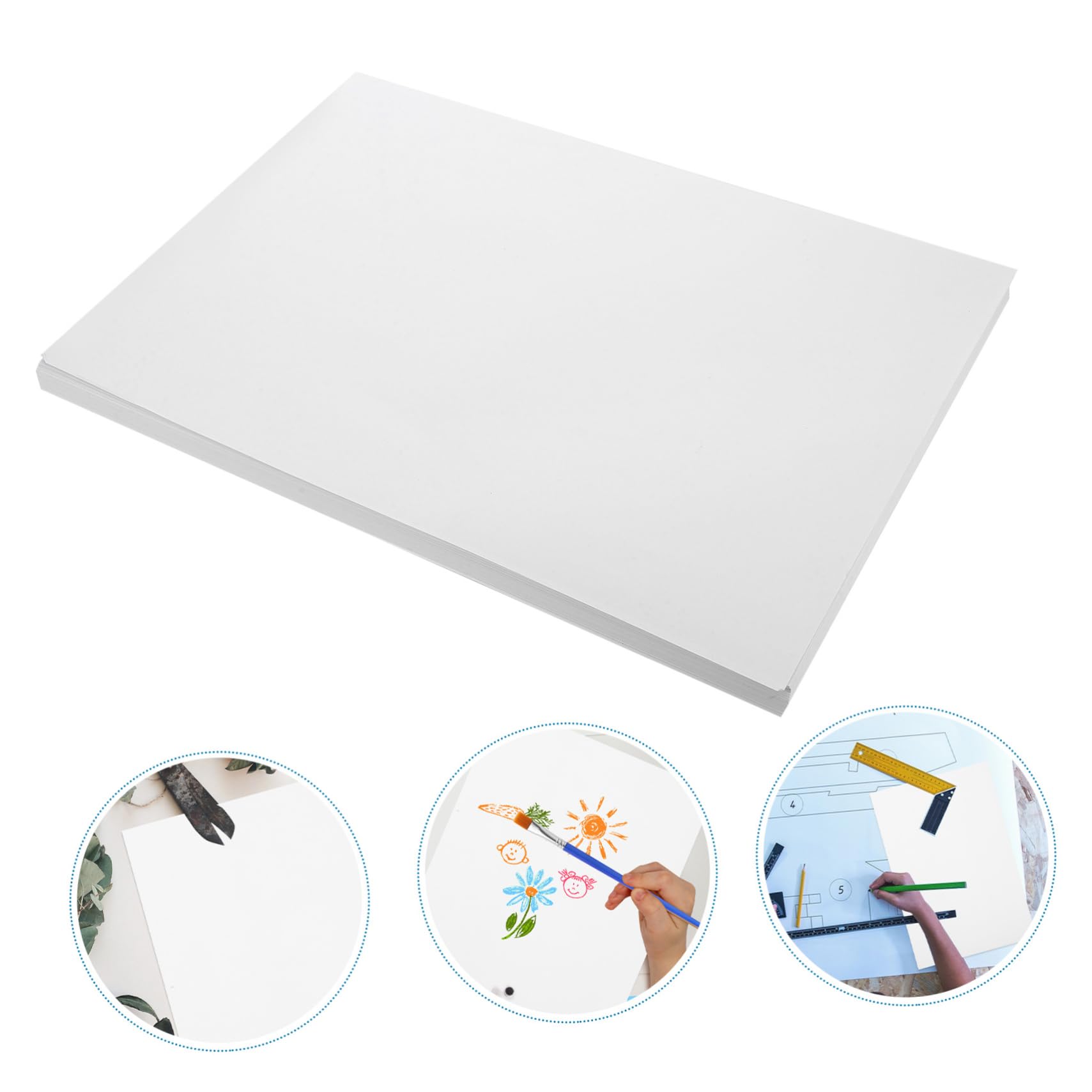 DIYEAH 100fogli Carta da Disegno per Pennarelli di Carta Architettonica Blocco per Colorare Adatto Schizzi Pittura e Progetti Artistici Resistente Agli Strappi