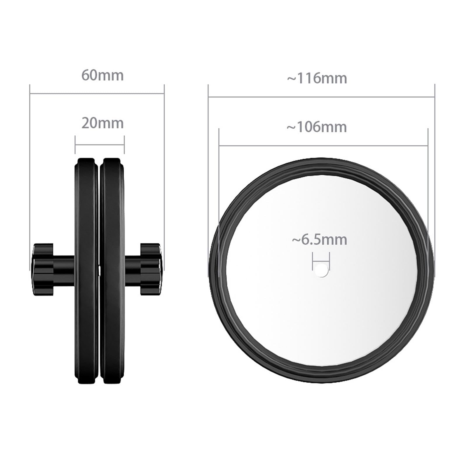 Protège-étiquettes pour Disques Vinyles, Brosse pour Disques Vinyles, Noir