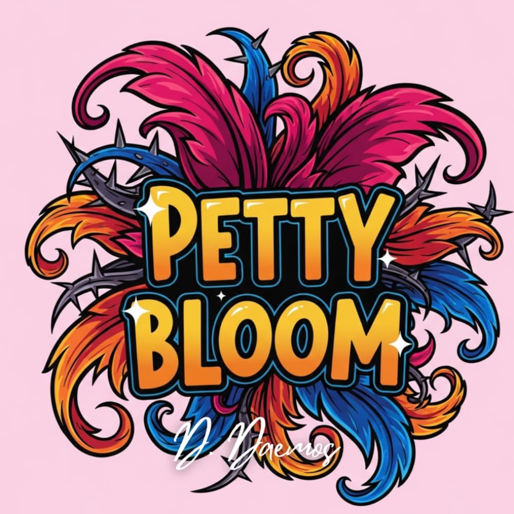 Petty Bloom: A Floral & Delightfully Petty Adult Coloring Book