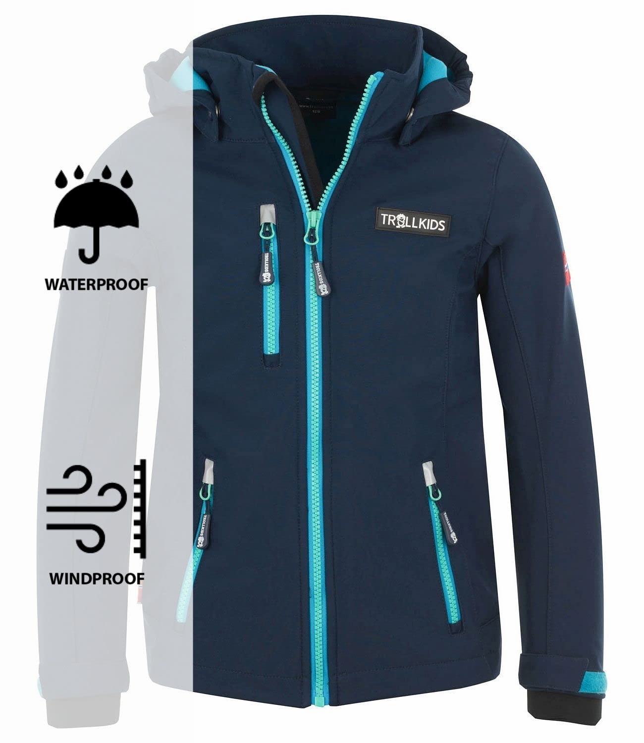 Trollkids Chaqueta Softshell Niños Preikestolen